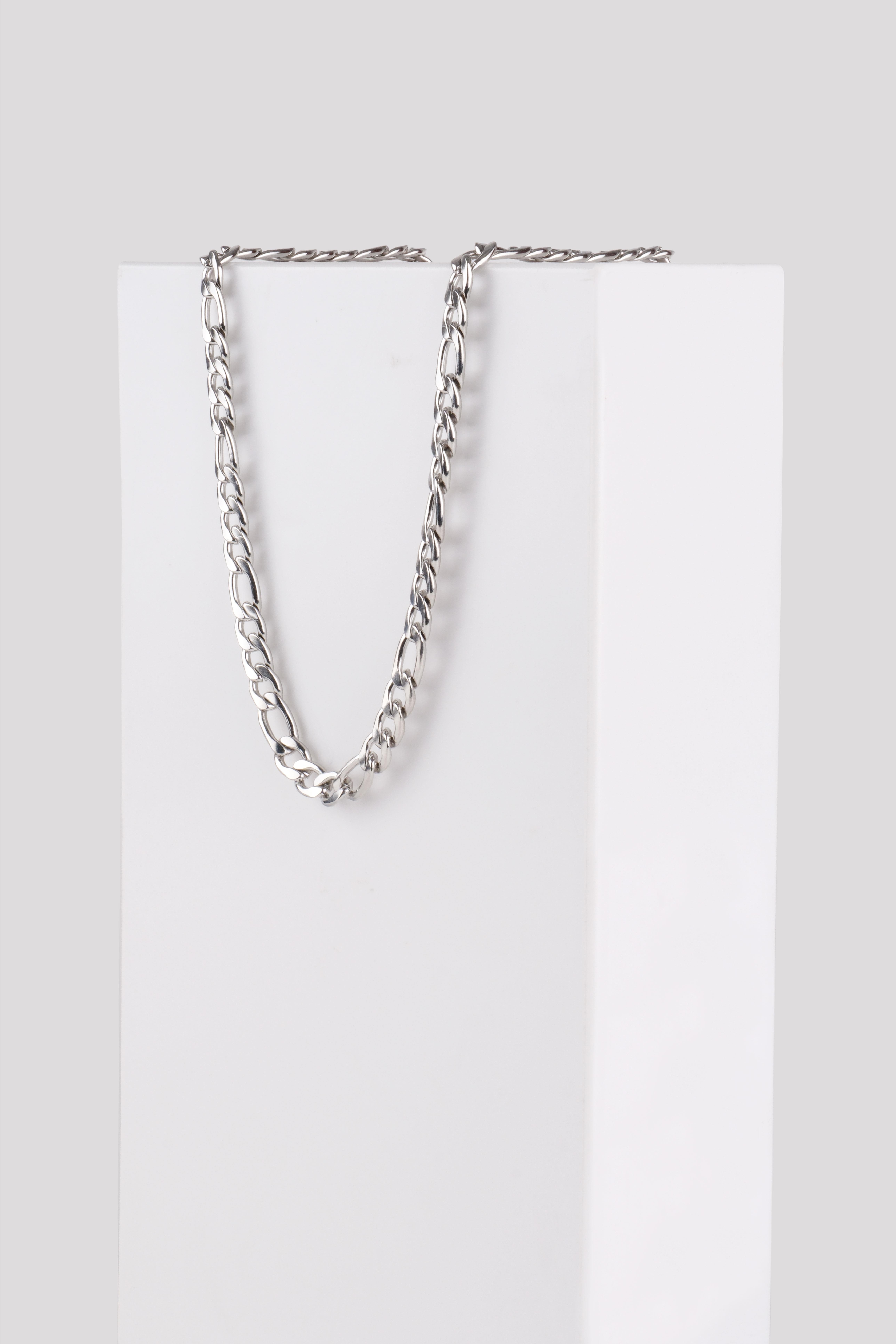 LUCE SILVER ÇELİK ZİNCİR KOLYEBileklikWATCHOFROYALLUCELUCE SILVER ÇELİK ZİNCİR KOLYE
