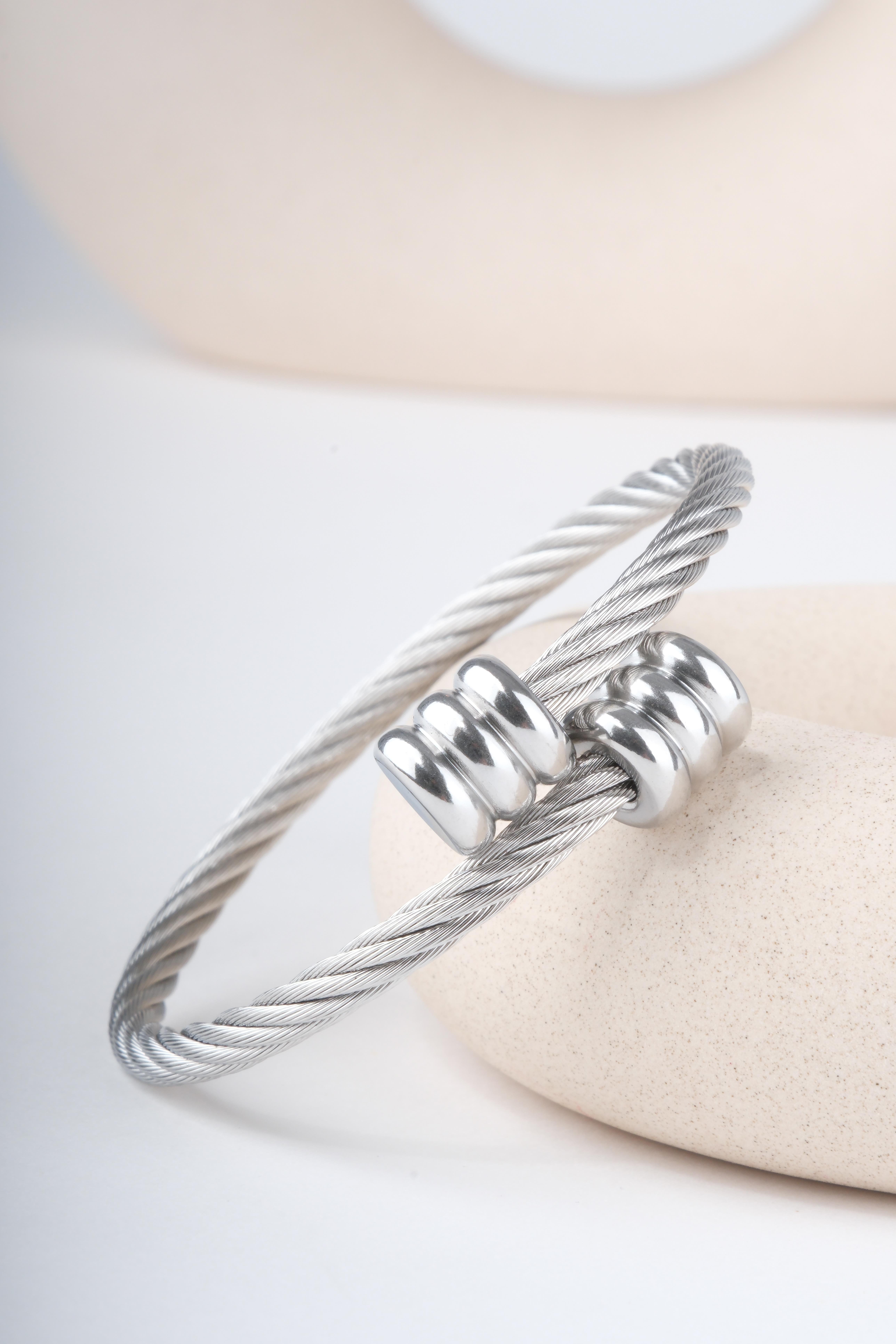 MALLESIA SILVER  ÇELİK BİLEKLİK BİLEKLİKWATCHOFROYALMLLSASLVRMALLESIA SILVER  ÇELİK BİLEKLİK 