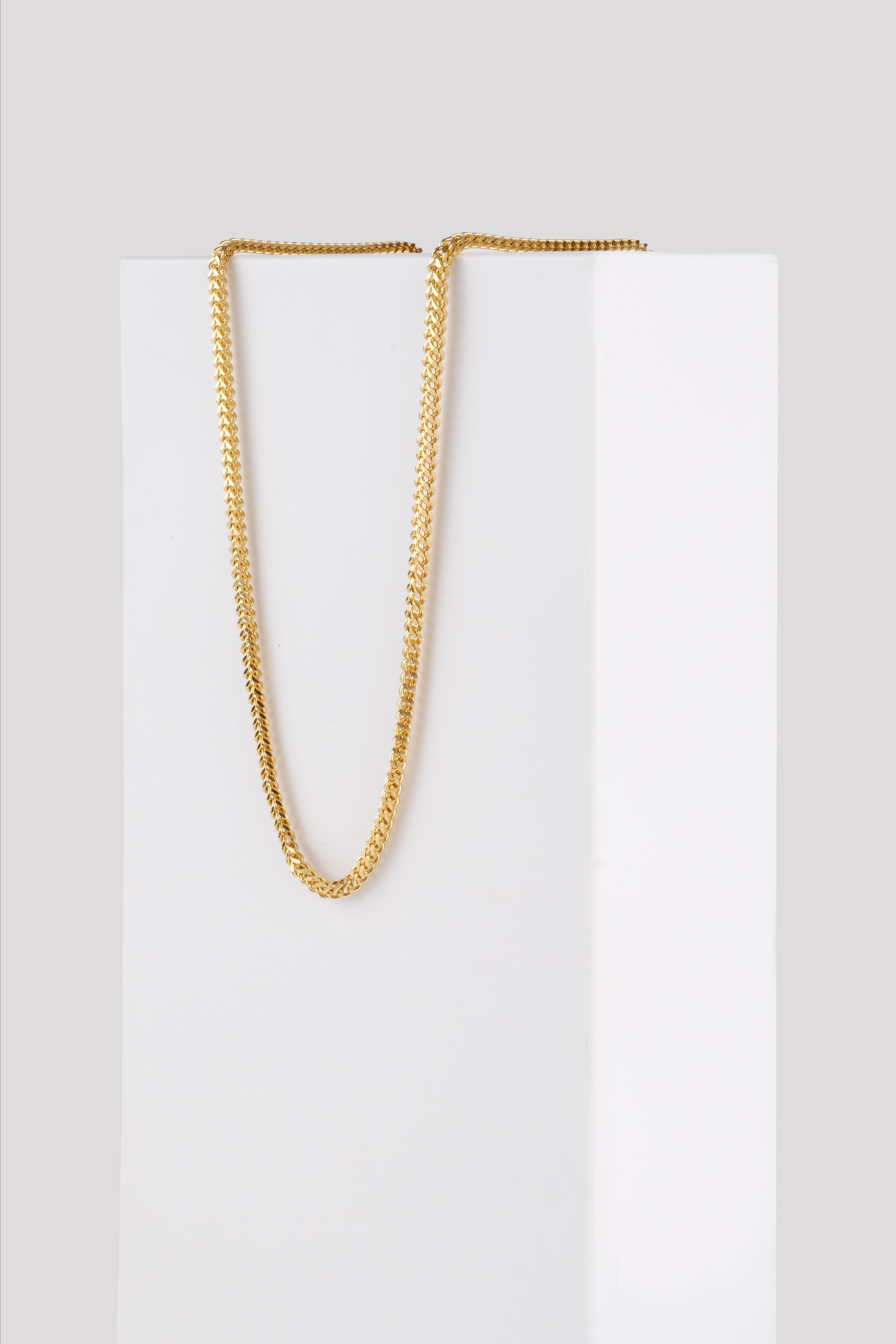 NICE GOLD ÇELİK ZİNCİR KOLYEBileklikWATCHOFROYALNICENICE GOLD ÇELİK ZİNCİR KOLYE