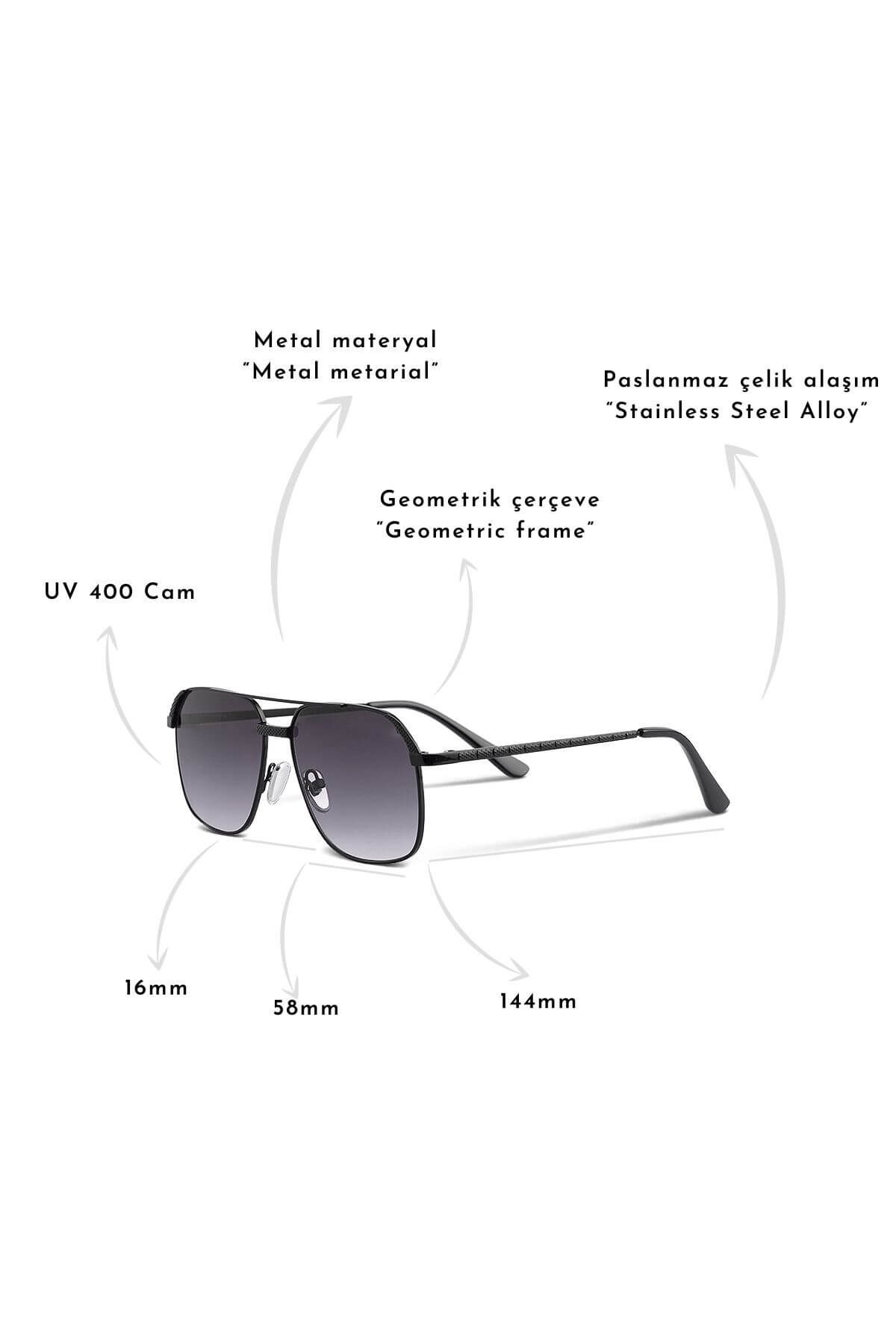 ROYAL EYEWEAR 2035-DARK BLACK UNİSEX GÜNEŞ GÖZLÜĞÜGÖZLÜKWATCHOFROYALRE2035DRKBLCKROYAL EYEWEAR 2035-DARK BLACK UNİSEX GÜNEŞ GÖZLÜĞÜ