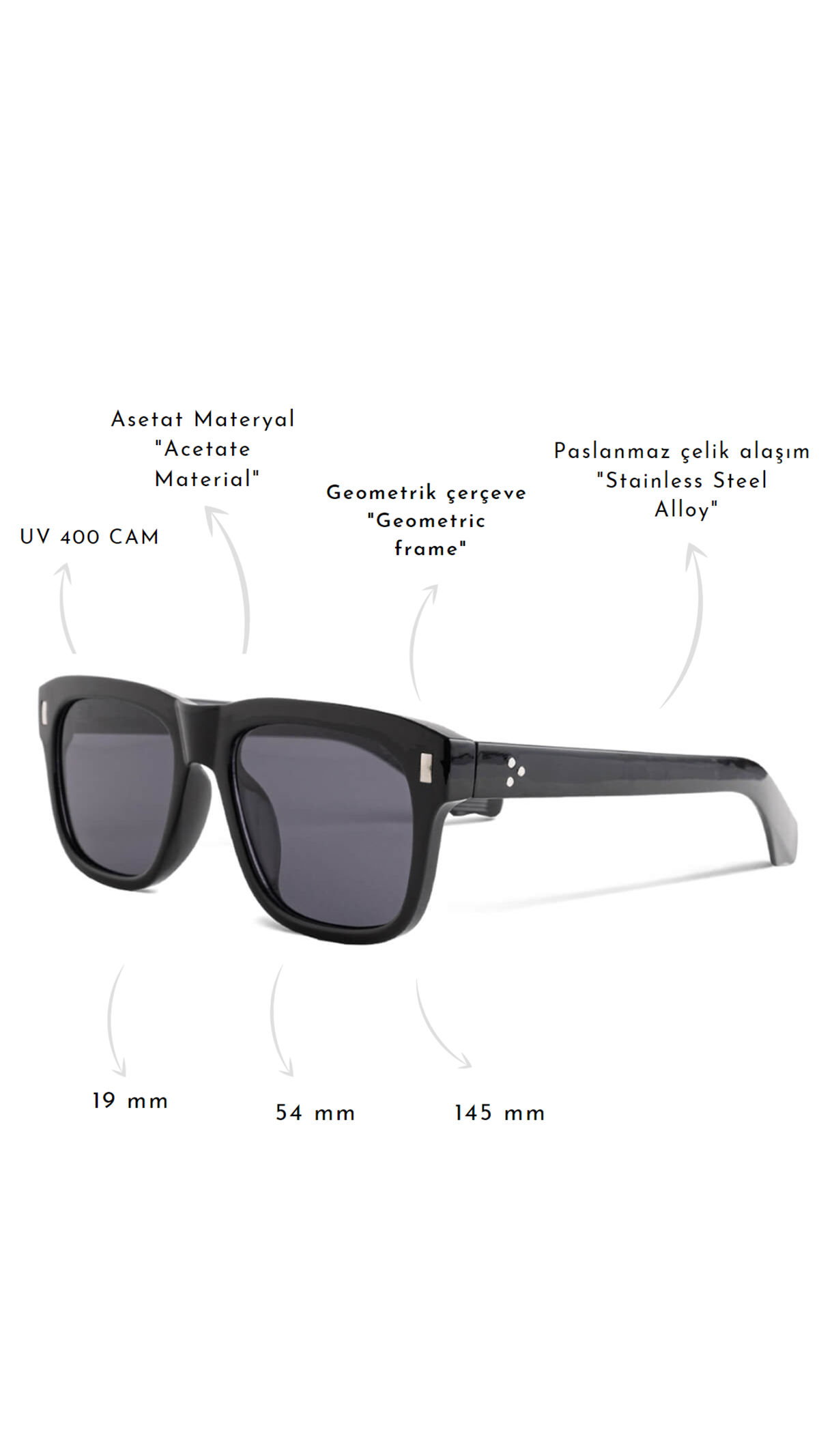 ROYAL EYEWEAR RE3683 SİYAH GÜNEŞ GÖZLÜĞÜGÖZLÜKWATCHOFROYALRE3683ROYAL EYEWEAR RE3683 SİYAH GÜNEŞ GÖZLÜĞÜ