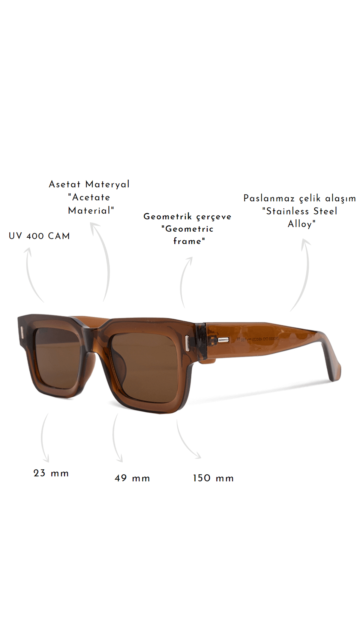 ROYAL EYEWEAR RE3688 KAHVERENGİ GÜNEŞ GÖZLÜĞÜGÖZLÜKWATCHOFROYALRE3688ROYAL EYEWEAR RE3688 KAHVERENGİ GÜNEŞ GÖZLÜĞÜ