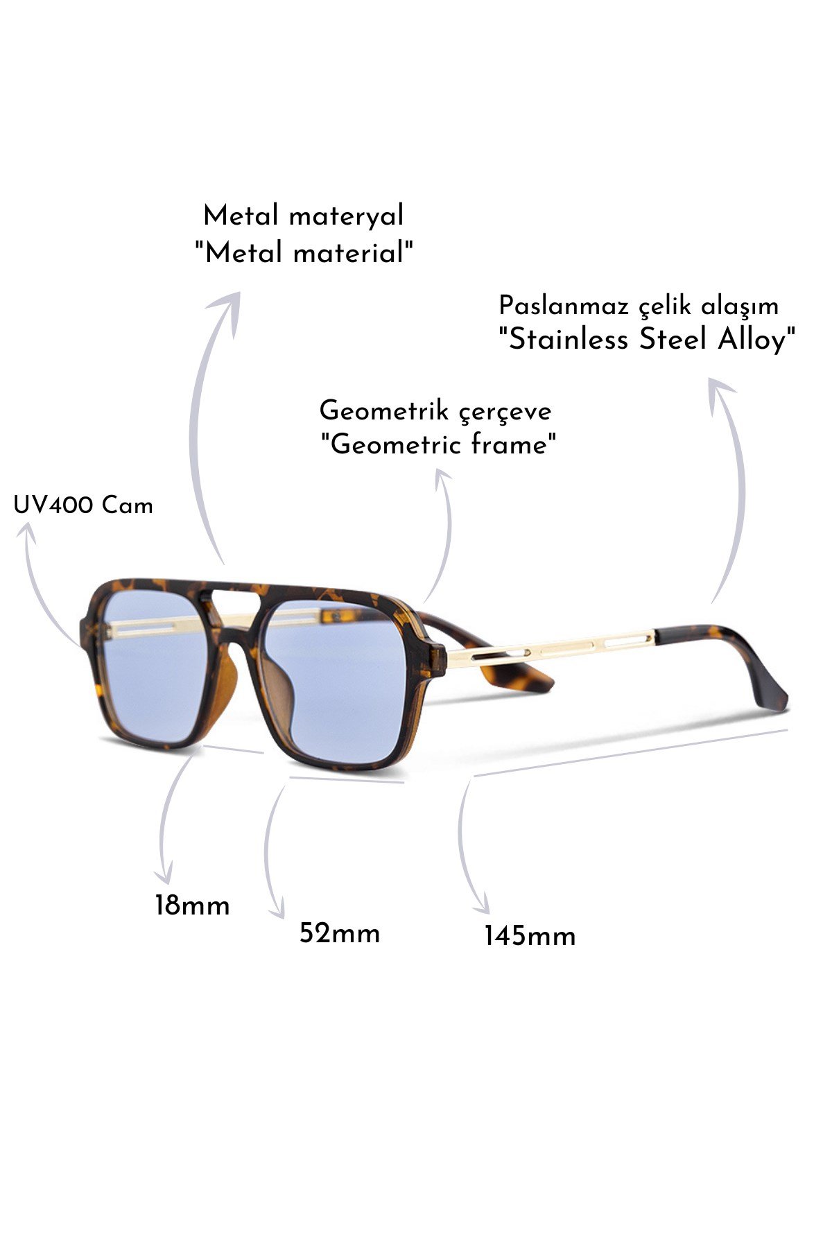 ROYAL EYEWEAR RE68020 LEOPARD BLUE  UNİSEX GÜNEŞ GÖZLÜĞÜGÖZLÜKWATCHOFROYALRE68020LEOPARDBLUEROYAL EYEWEAR RE68020 LEOPARD BLUE  UNİSEX GÜNEŞ GÖZLÜĞÜ