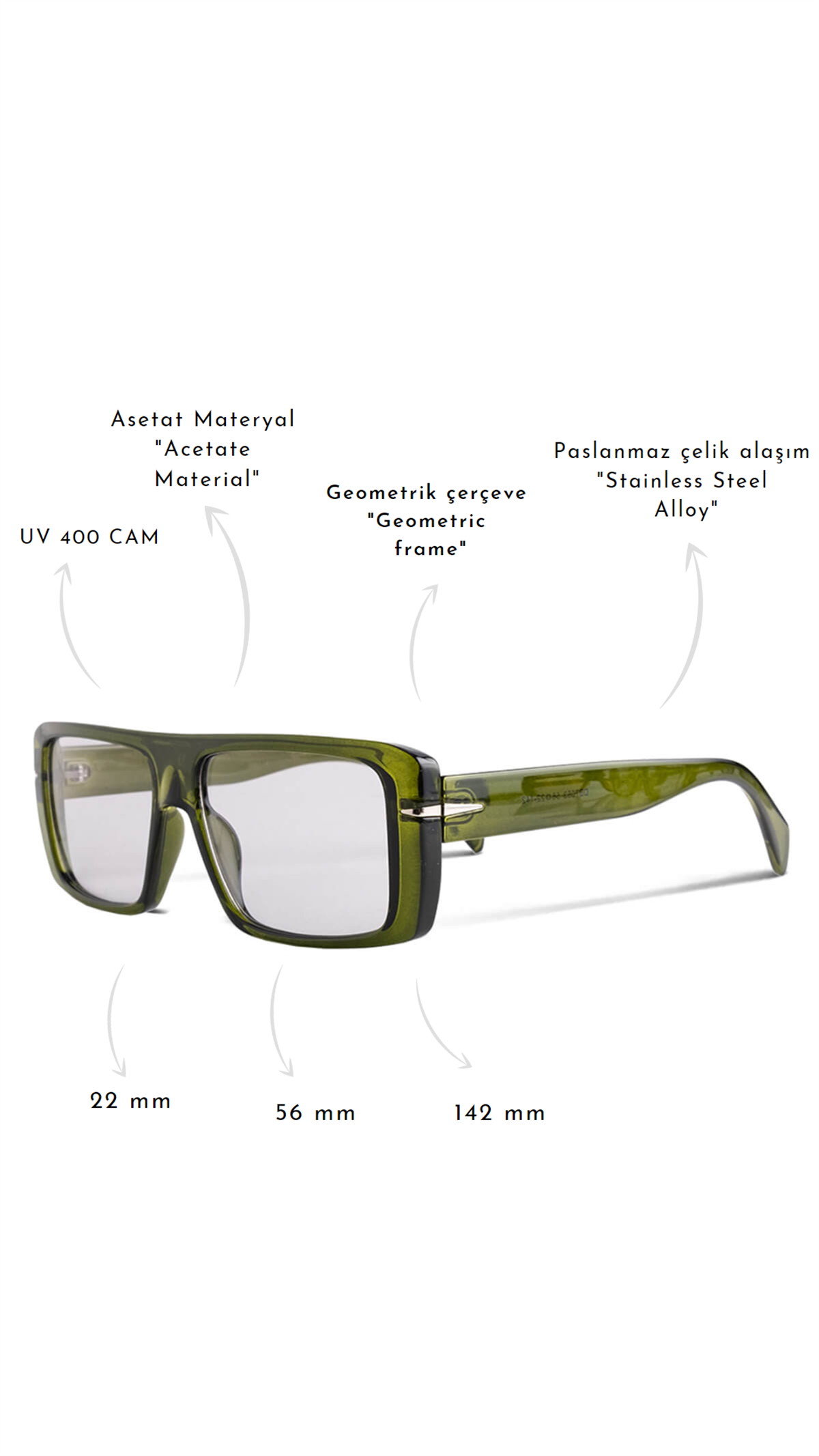 ROYAL EYEWEAR RE7063 YEŞİL GÜNEŞ GÖZLÜĞÜGÖZLÜKWATCHOFROYALRE7063ROYAL EYEWEAR RE7063 YEŞİL GÜNEŞ GÖZLÜĞÜ