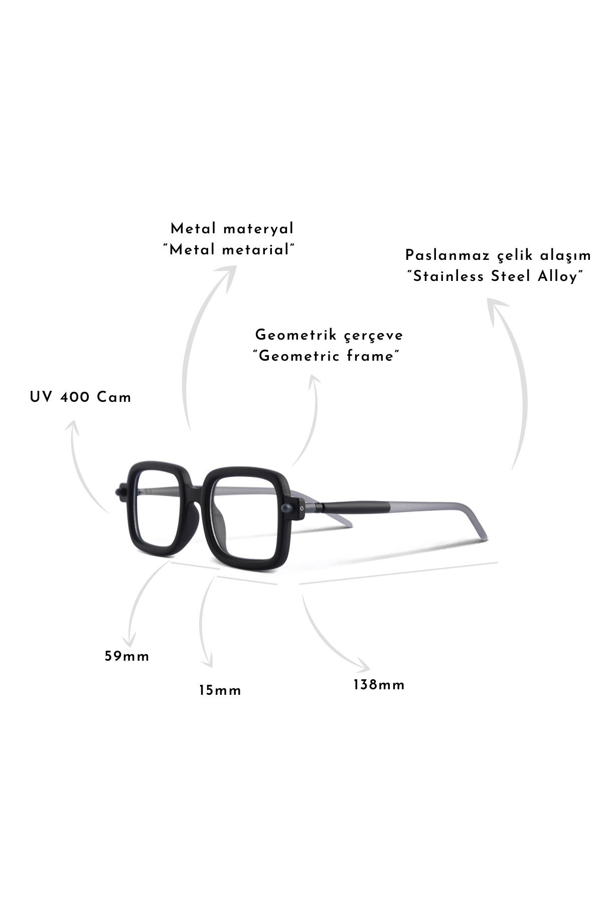 ROYAL EYEWEAR 86512 TRANSPARENT UNISEX GÜNEŞ GÖZLÜĞÜGÖZLÜKWATCHOFROYALRE86512TRNPRNTROYAL EYEWEAR 86512 TRANSPARENT UNISEX GÜNEŞ GÖZLÜĞÜ