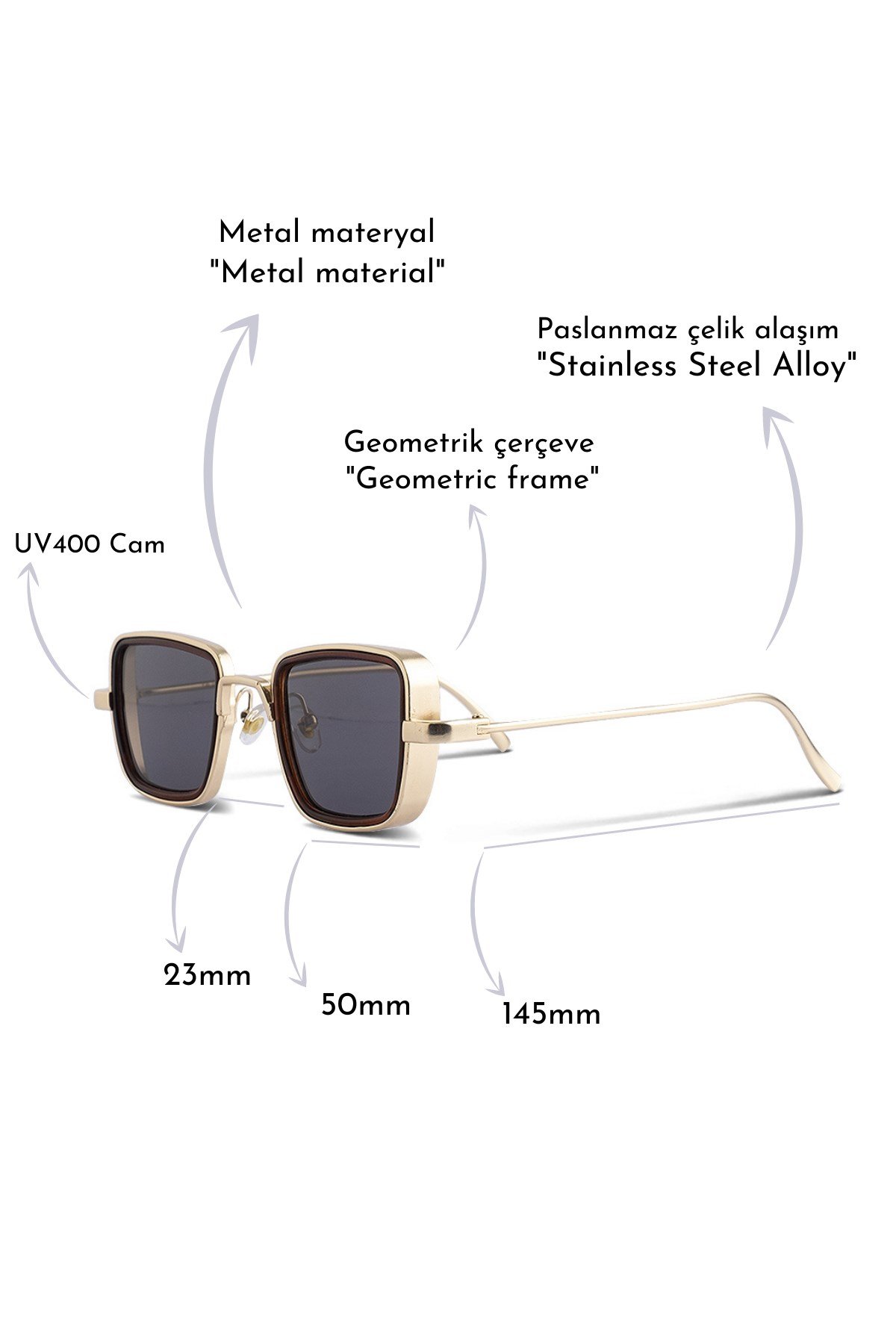 ROYAL EYEWEAR EX657-BROWN UNISEX GÜNEŞ GÖZLÜĞÜGÖZLÜKWATCHOFROYALREEX657BROWNROYAL EYEWEAR EX657-BROWN UNISEX GÜNEŞ GÖZLÜĞÜ