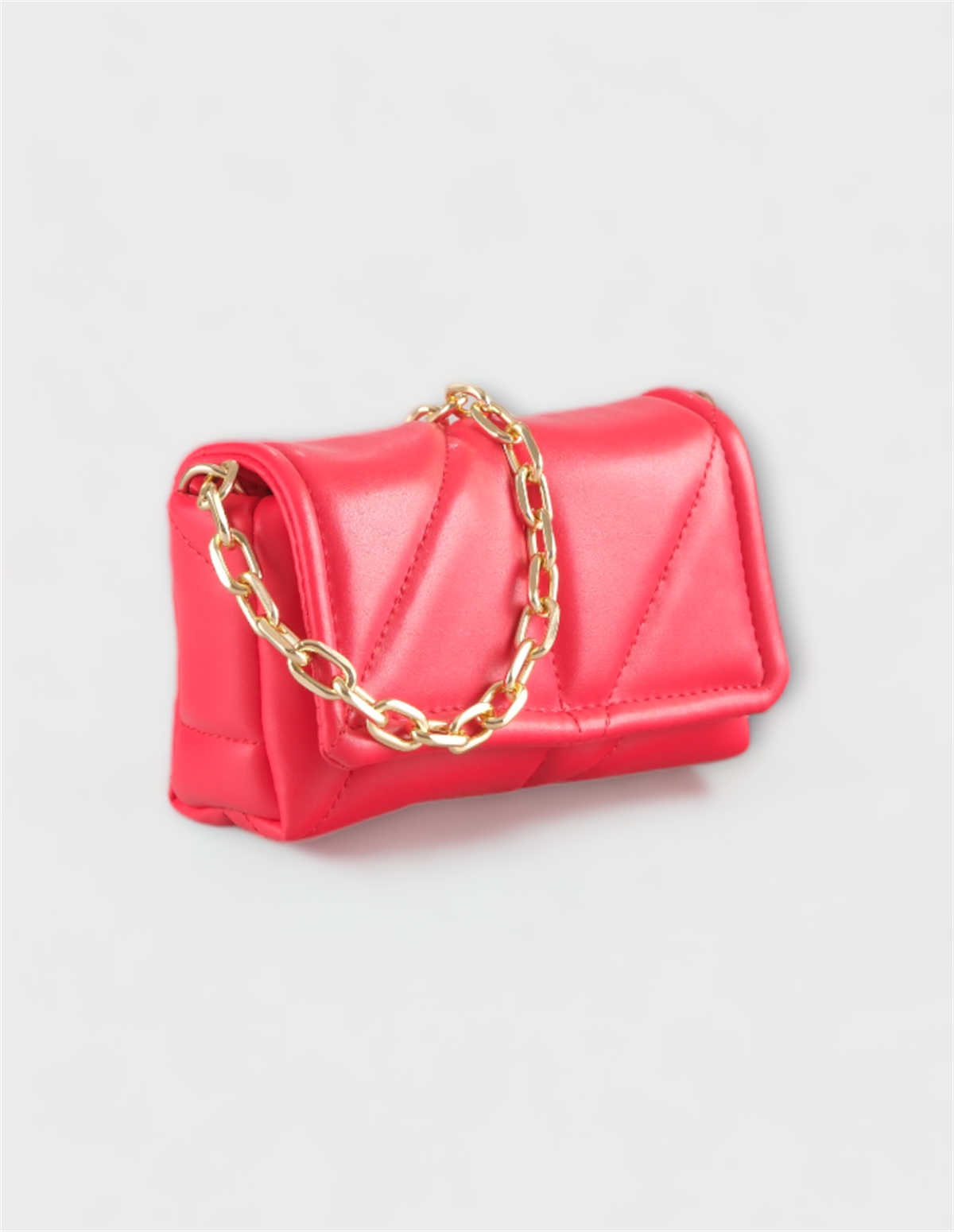 Kapitone Kadın Kırmızı  Deri Çapraz Askılı Omuz Ve El Çantası CeliaWomen BagWATCHOFROYALCELİAKapitone Kadın Kırmızı  Deri Çapraz Askılı Omuz Ve El Çantası Celia