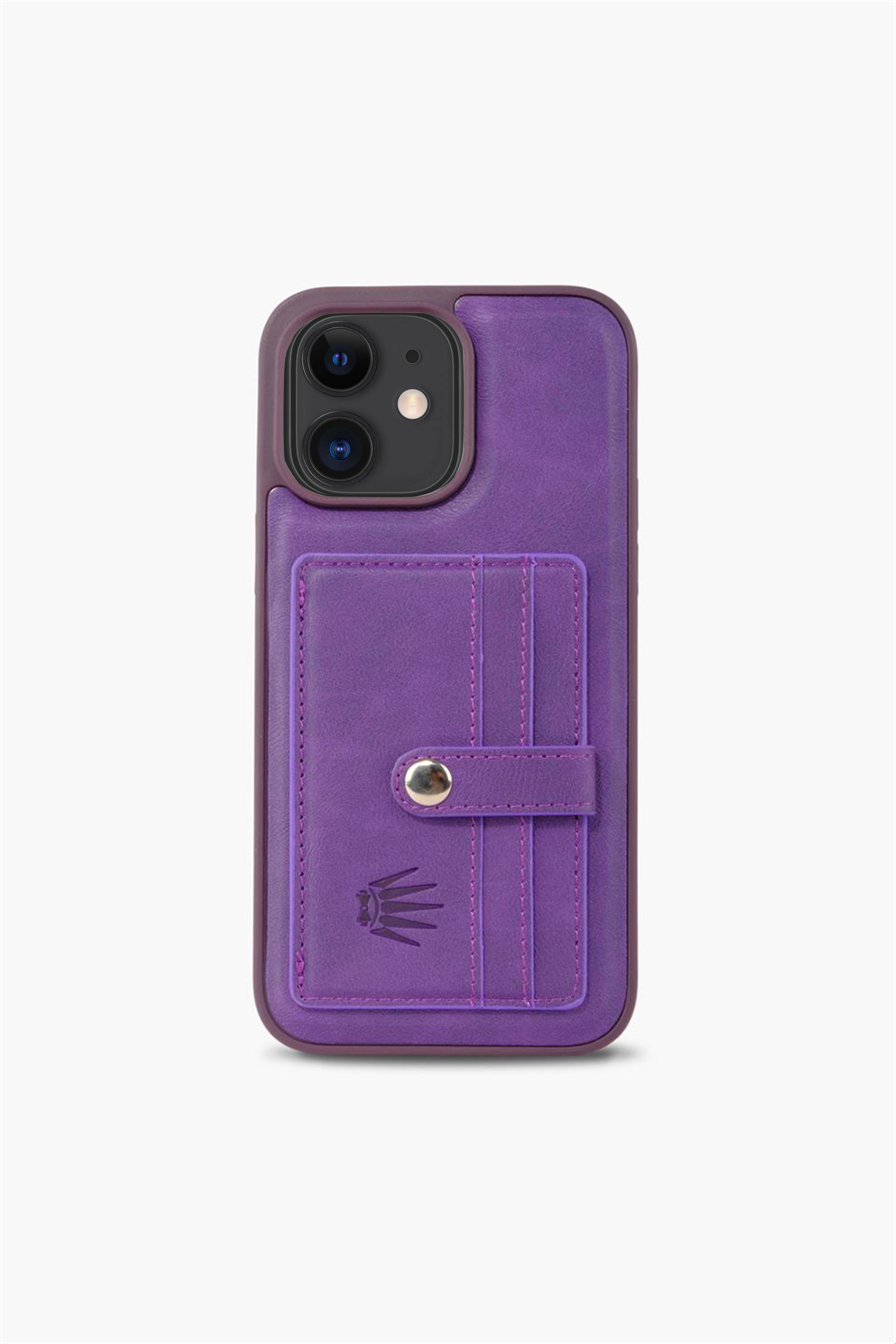 IPHONE 11 MOR DERİ TELEFON KILIFI+KARTLIKKılıfWATCHOFROYALİPHONE11IPHONE 11 MOR DERİ TELEFON KILIFI+KARTLIK