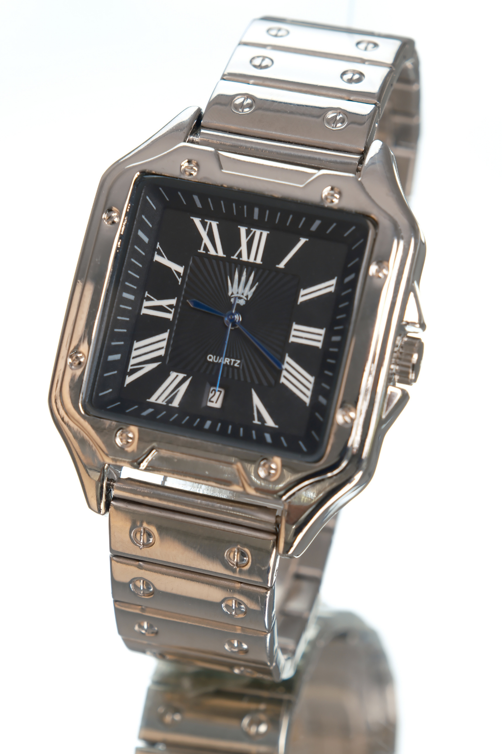 Monarch Classic Time Silver black Kol SaatiKol SaatiWATCHOFROYAL MONARCHMonarch Classic Time Silver black Kol Saati