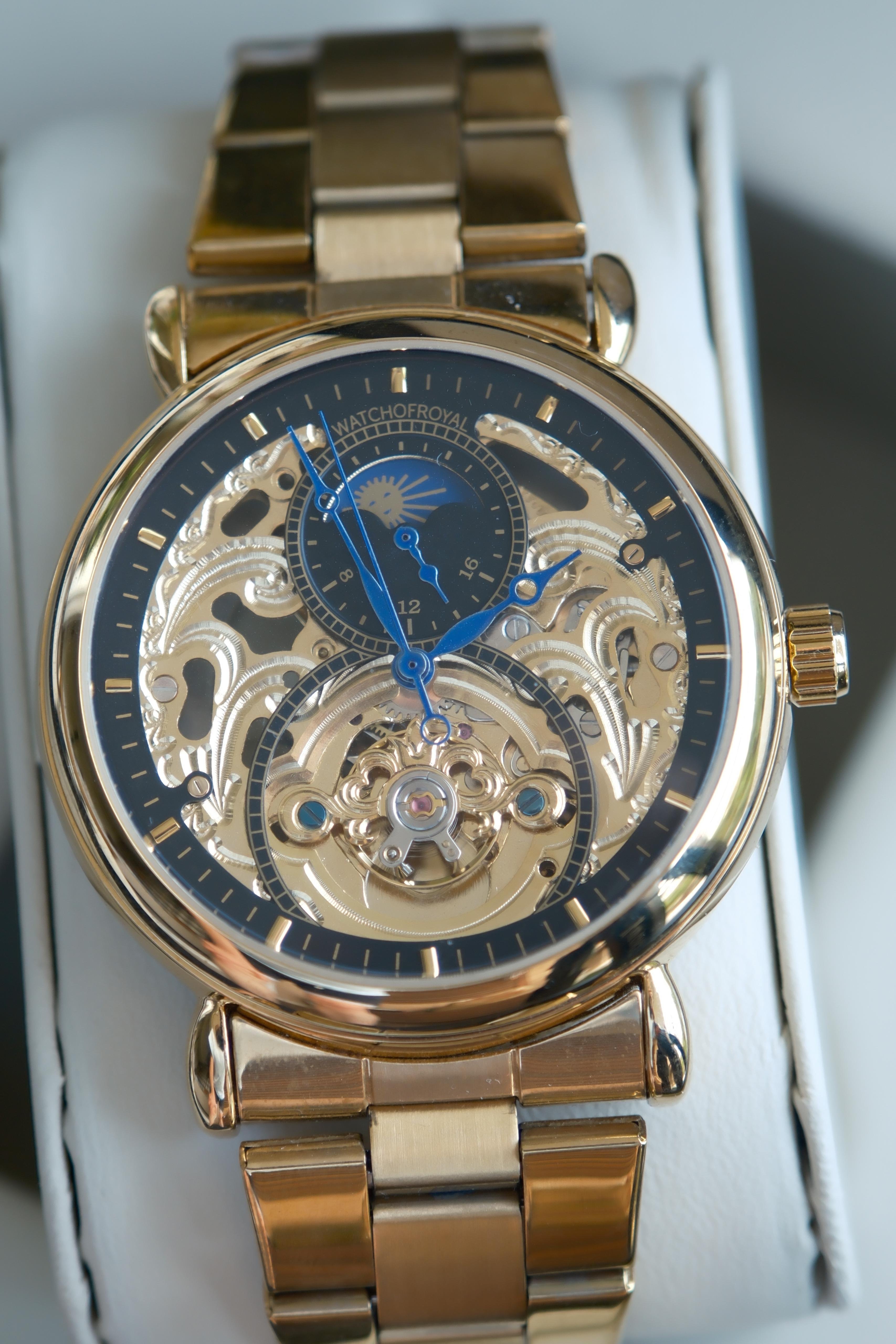 GENEVE TOURBILLON GOLD WATCHWatchesWATCHOFROYALGENEVETOURBILLONGLDGENEVE TOURBILLON GOLD WATCH