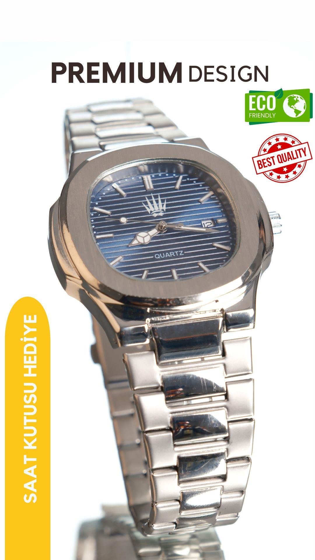 Nautilus Silver Blue Kol SaatiKol SaatiWATCHOFROYALNautilusNautilus Silver Blue Kol Saati