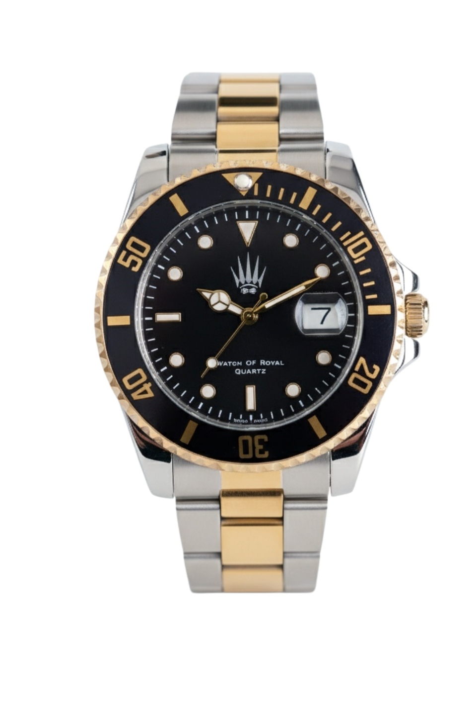 Titan Silver Gold Black Kol SaatiWatchesWATCHOFROYALTitanTitan Silver Gold Black Kol Saati