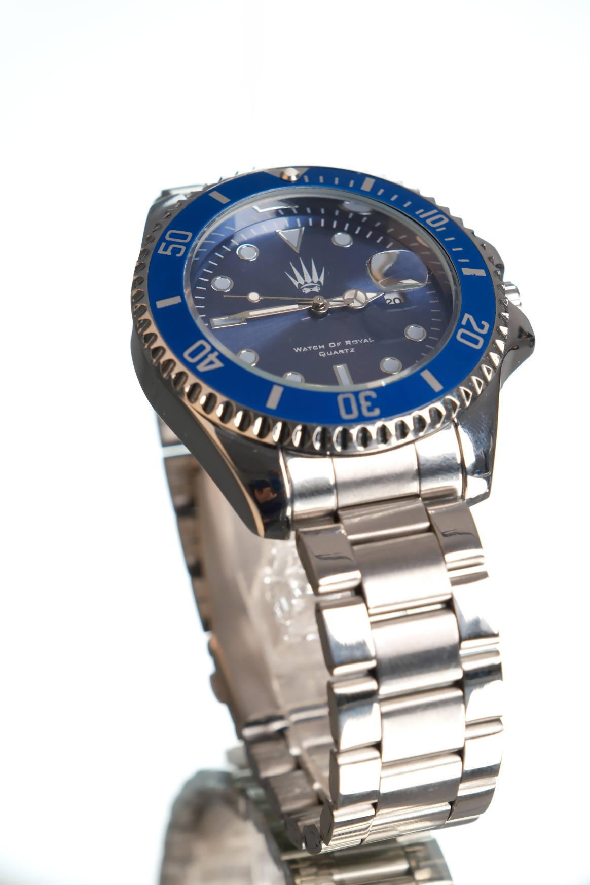 Titan Silver Blue Kol SaatiWatchesWATCHOFROYALTitanTitan Silver Blue Kol Saati
