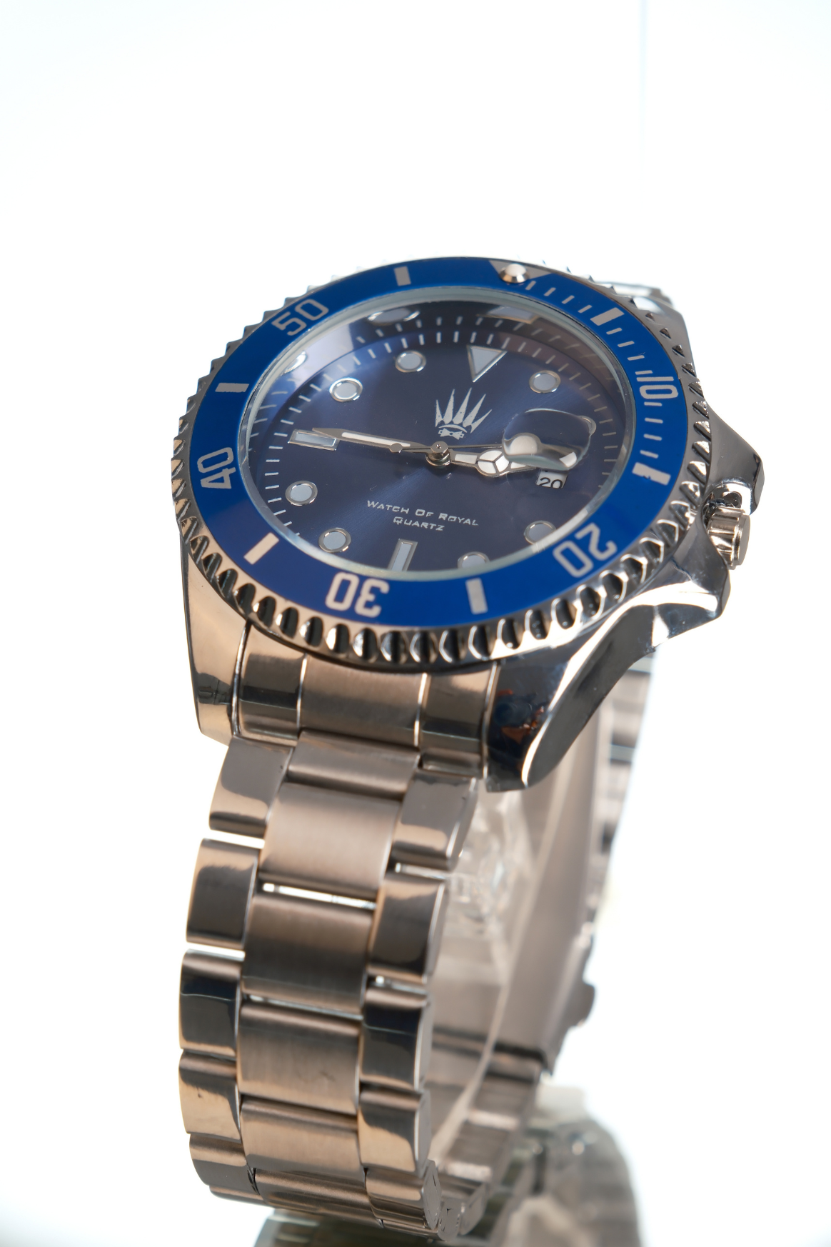 Titan Silver Blue Kol SaatiWatchesWATCHOFROYALTitanTitan Silver Blue Kol Saati