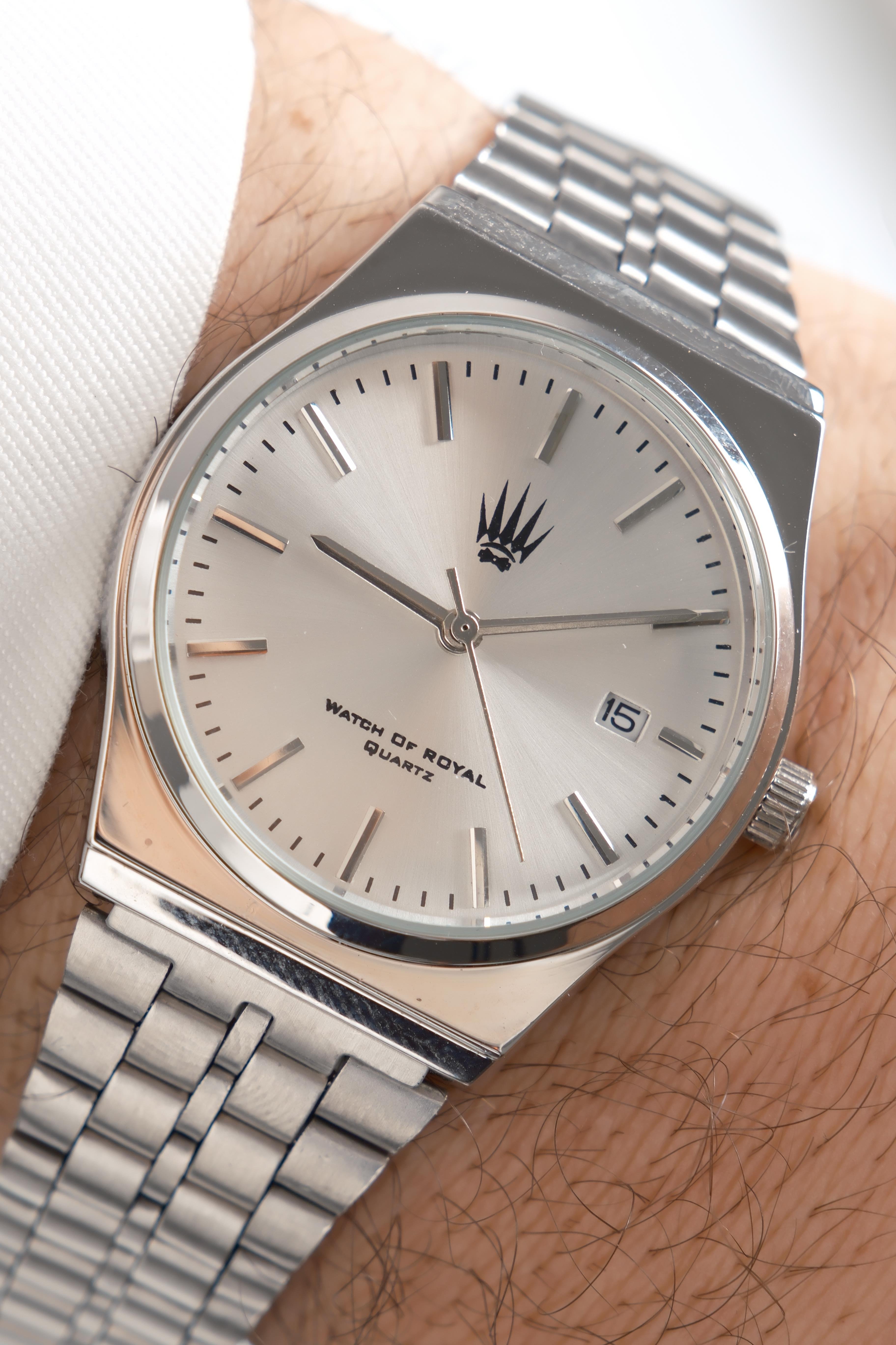 Virtus Classic Time Silver White Kol SaatiKol SaatiWATCHOFROYALVirtusClassicVirtus Classic Time Silver White Kol Saati