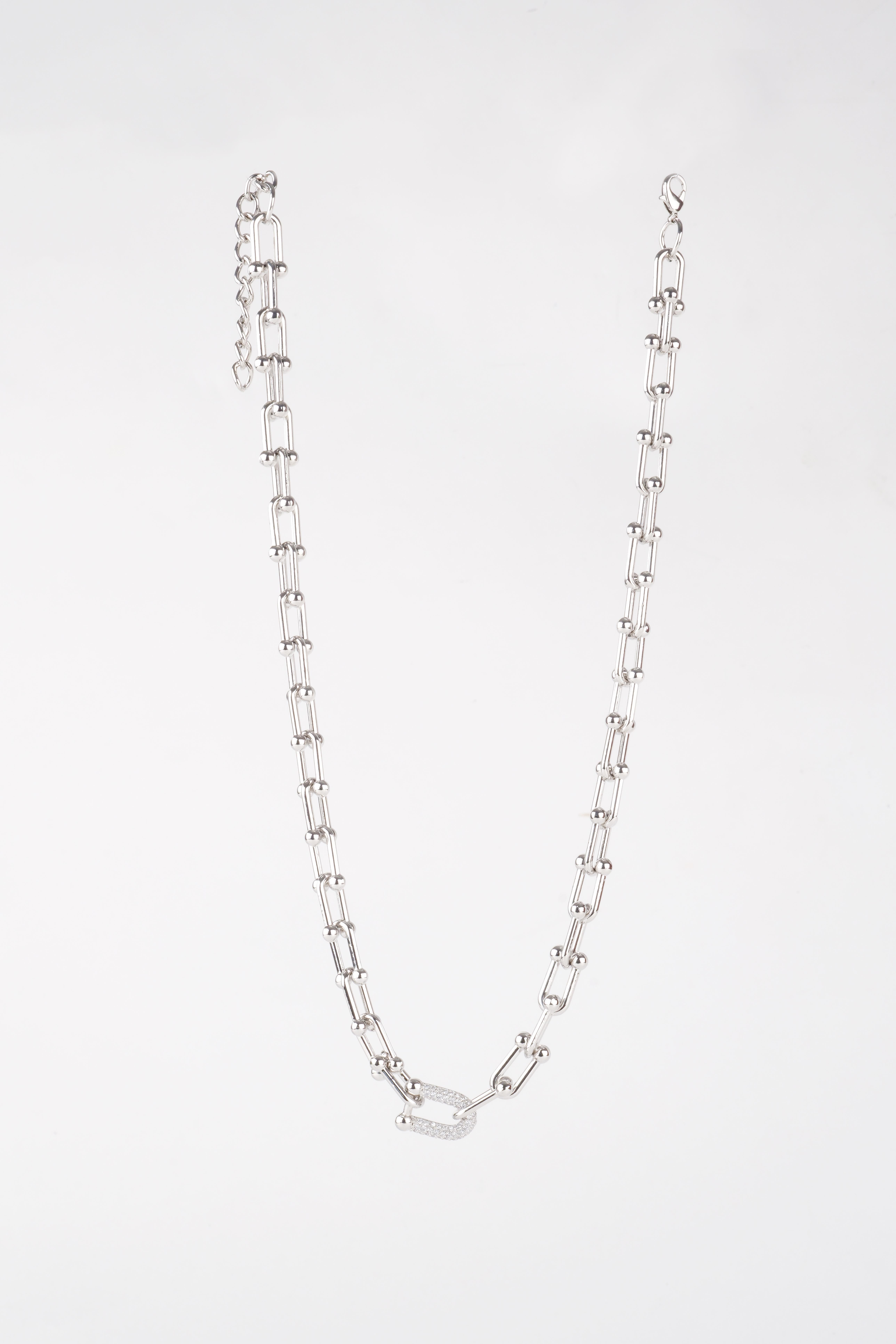 CHARME SILVER ÇELİK ZİNCİR KOLYEKolyeWATCHOFROYALCHARMECHARME SILVER ÇELİK ZİNCİR KOLYE