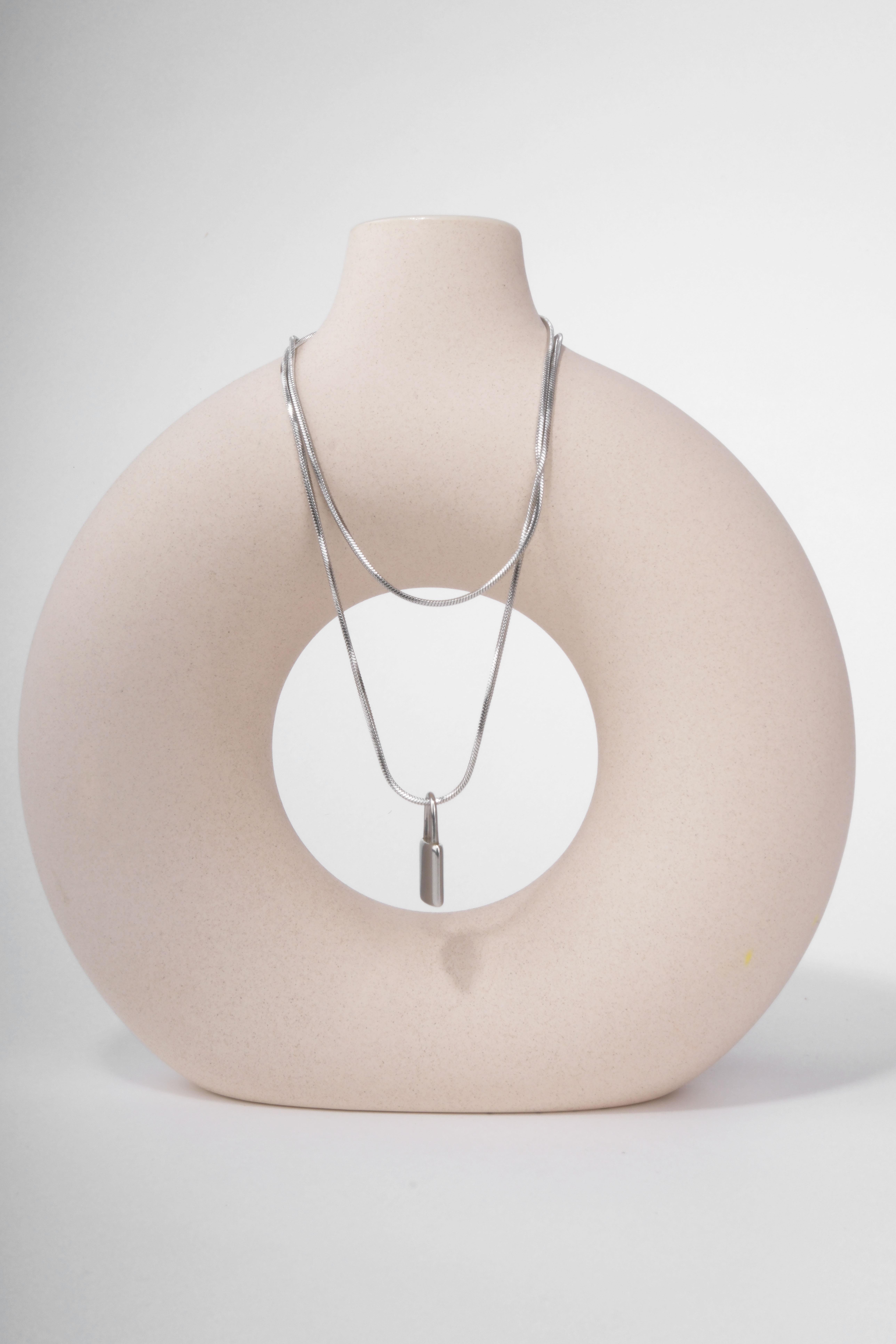 FOCLE SILVER ÇELİK KOLYEKOLYEWATCHOFROYALFCLESLVRFOCLE SILVER ÇELİK KOLYE