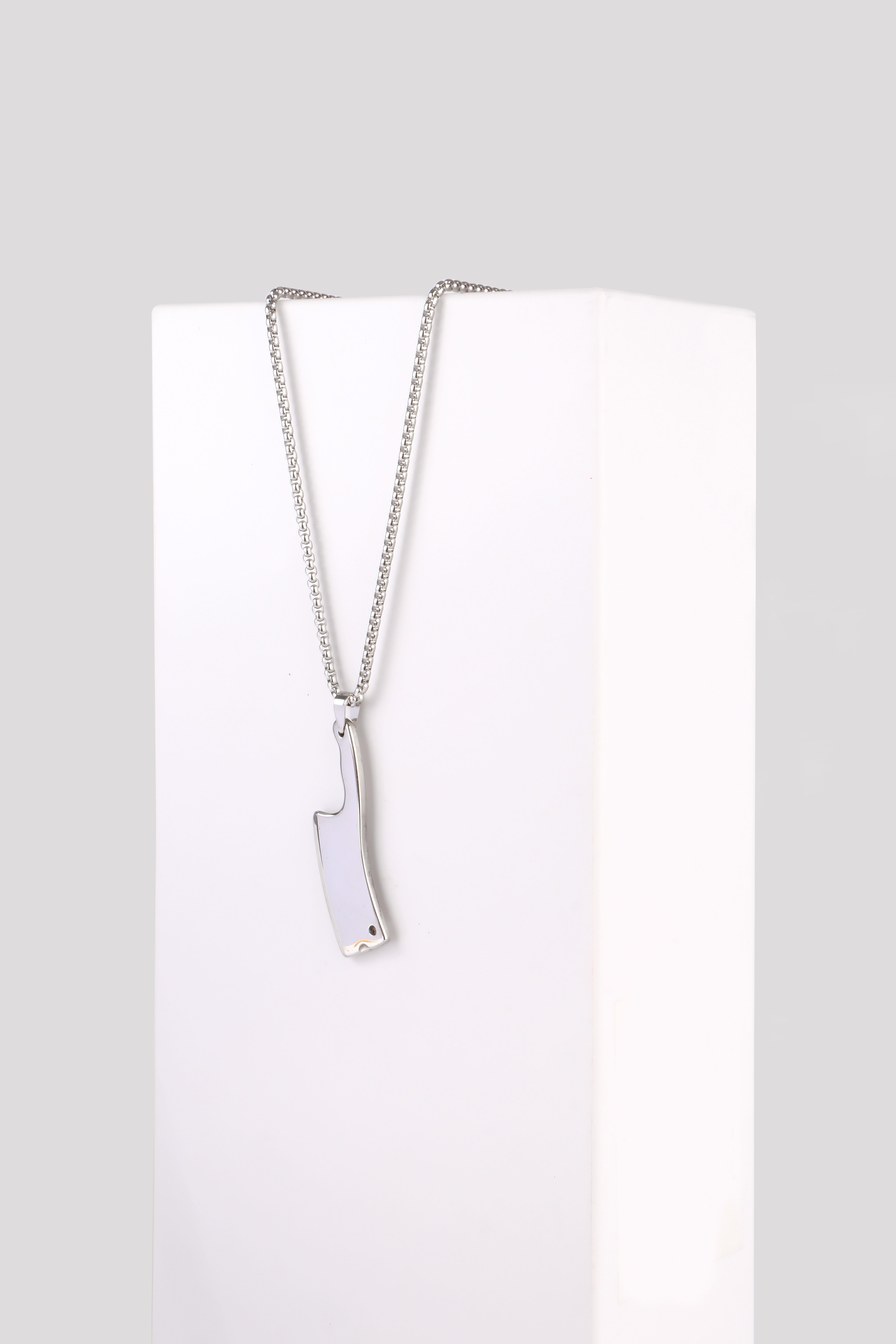 Nautical Silver Zincir Çelik Kolye NecklaceWATCHOFROYALNautical Nautical Silver Zincir Çelik Kolye 