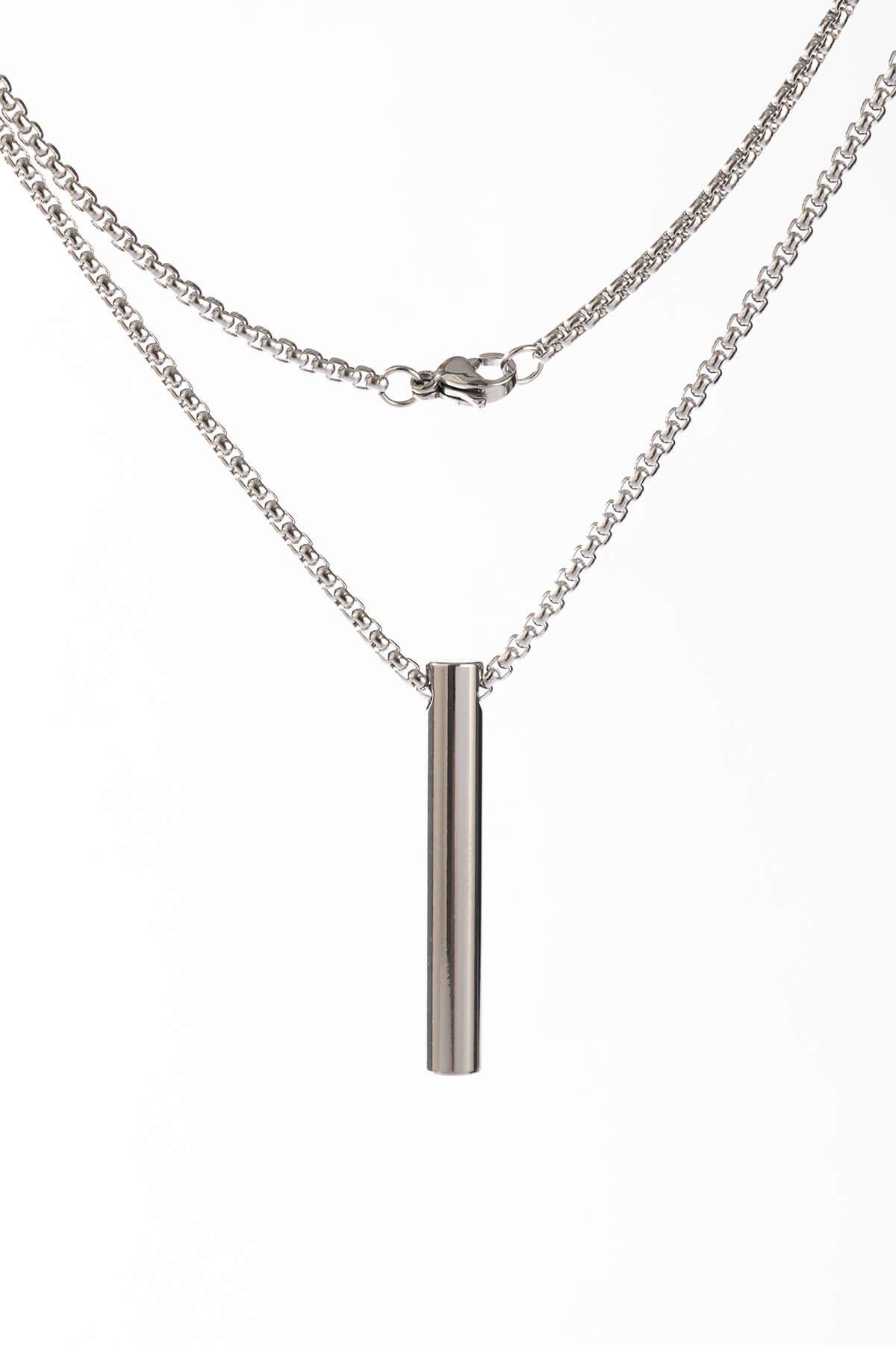 NACHE SILVER ÇELİK  KOLYE KOLYEWATCHOFROYALNCHSLVRNACHE SILVER ÇELİK  KOLYE 