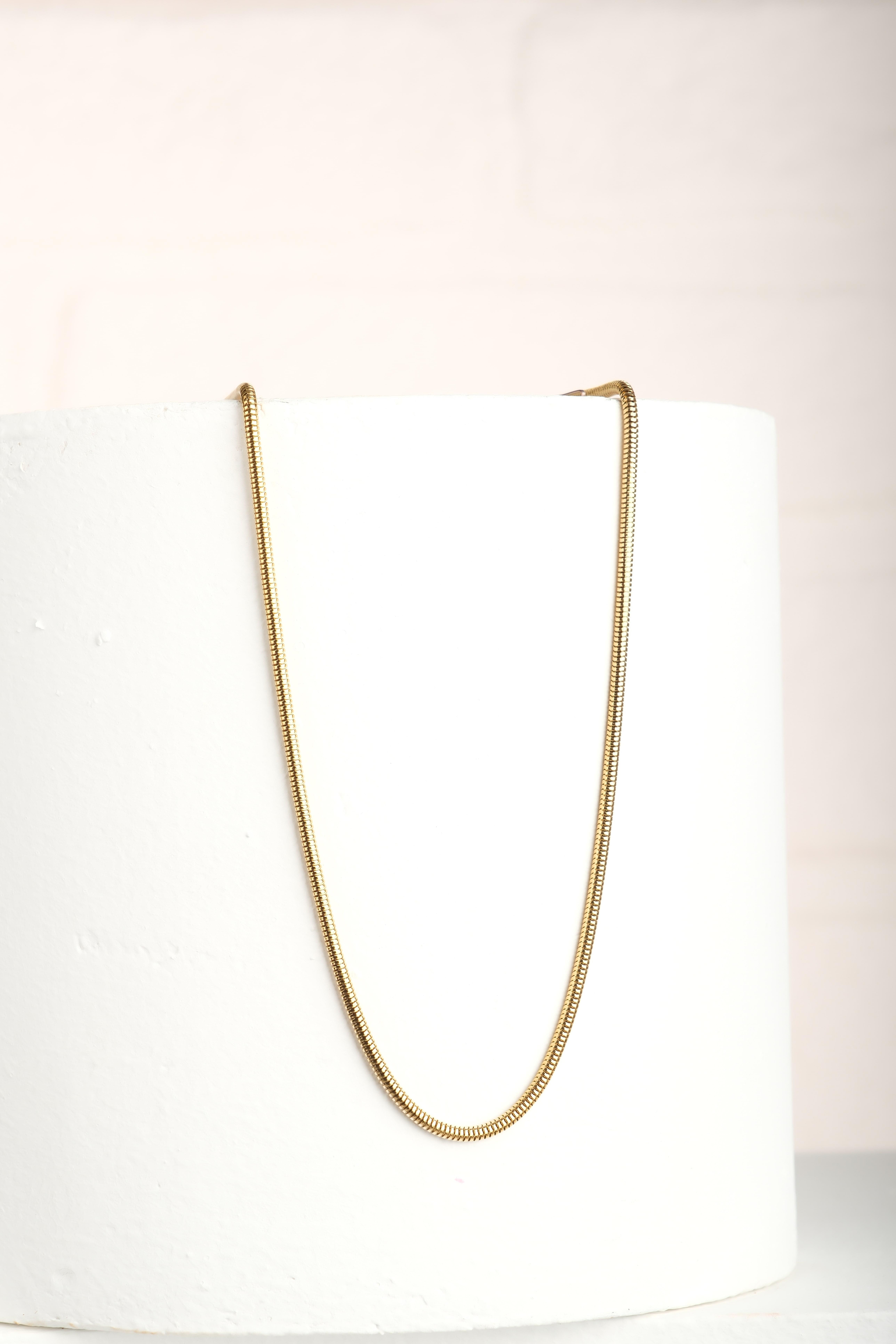 Sibon Gold Zincir Çelik KolyeNecklaceWATCHOFROYALSibonSibon Gold Zincir Çelik Kolye