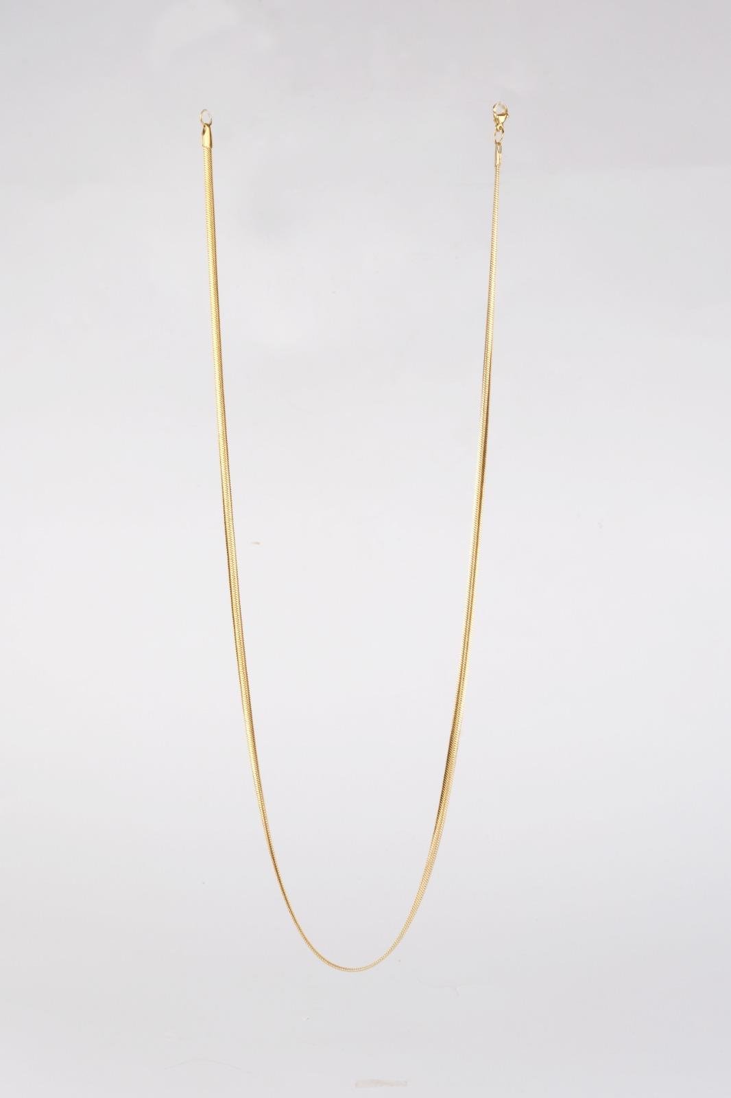 TERRA GOLD ÇELİK ZİNCİR KOLYENecklaceWATCHOFROYALTERRATERRA GOLD ÇELİK ZİNCİR KOLYE