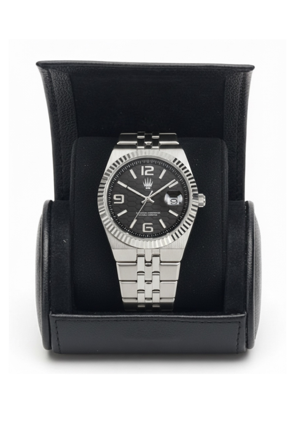 THE ONE BLACK WATCH & ACCESSORY BAGAccessories bagWATCHOFROYALTHEONETHE ONE BLACK WATCH & ACCESSORY BAG