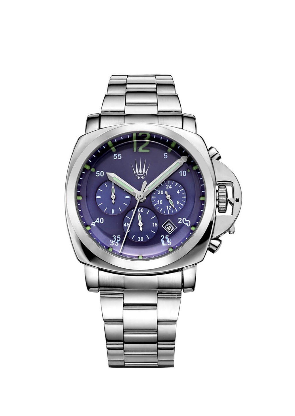 BLADE SILVER NAVY BLUE CHRONOGRAPH KOL SAATİSAATROYAL WATCHESBLDESLVRNVYBLUEBLADE SILVER NAVY BLUE CHRONOGRAPH KOL SAATİ