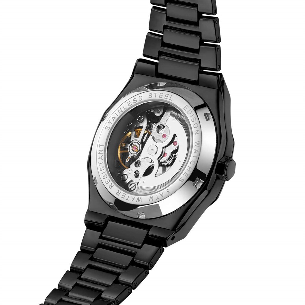 ROYAL CROWN AUTOMATIC BLACK KOL SAATİSAATROYAL WATCHESRYLCRWNAUTMCBLCKROYAL CROWN AUTOMATIC BLACK KOL SAATİ
