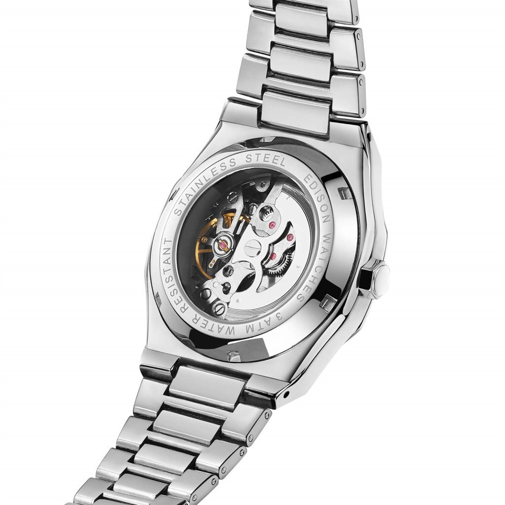 ROYAL CROWN AUTOMATIC SILVER KOL SAATİSAATROYAL WATCHESRYLCRWNAUTMCSLVRROYAL CROWN AUTOMATIC SILVER KOL SAATİ