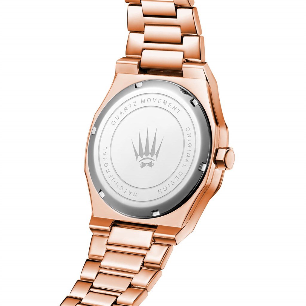 ROYAL CROWN ROSE GOLD KOL SAATİSAATROYAL WATCHESRYLCRWNRSGLDROYAL CROWN ROSE GOLD KOL SAATİ