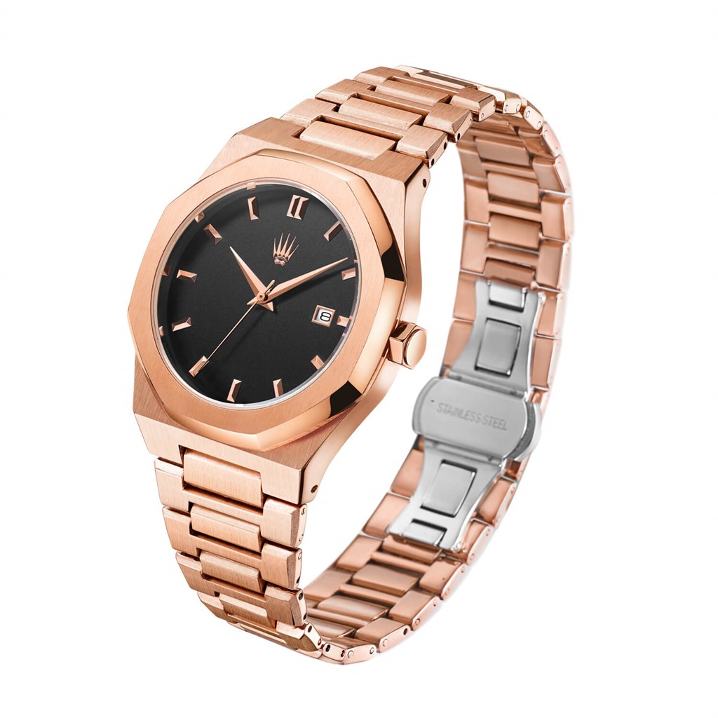 ROYAL CROWN ROSE GOLD KOL SAATİSAATROYAL WATCHESRYLCRWNRSGLDROYAL CROWN ROSE GOLD KOL SAATİ