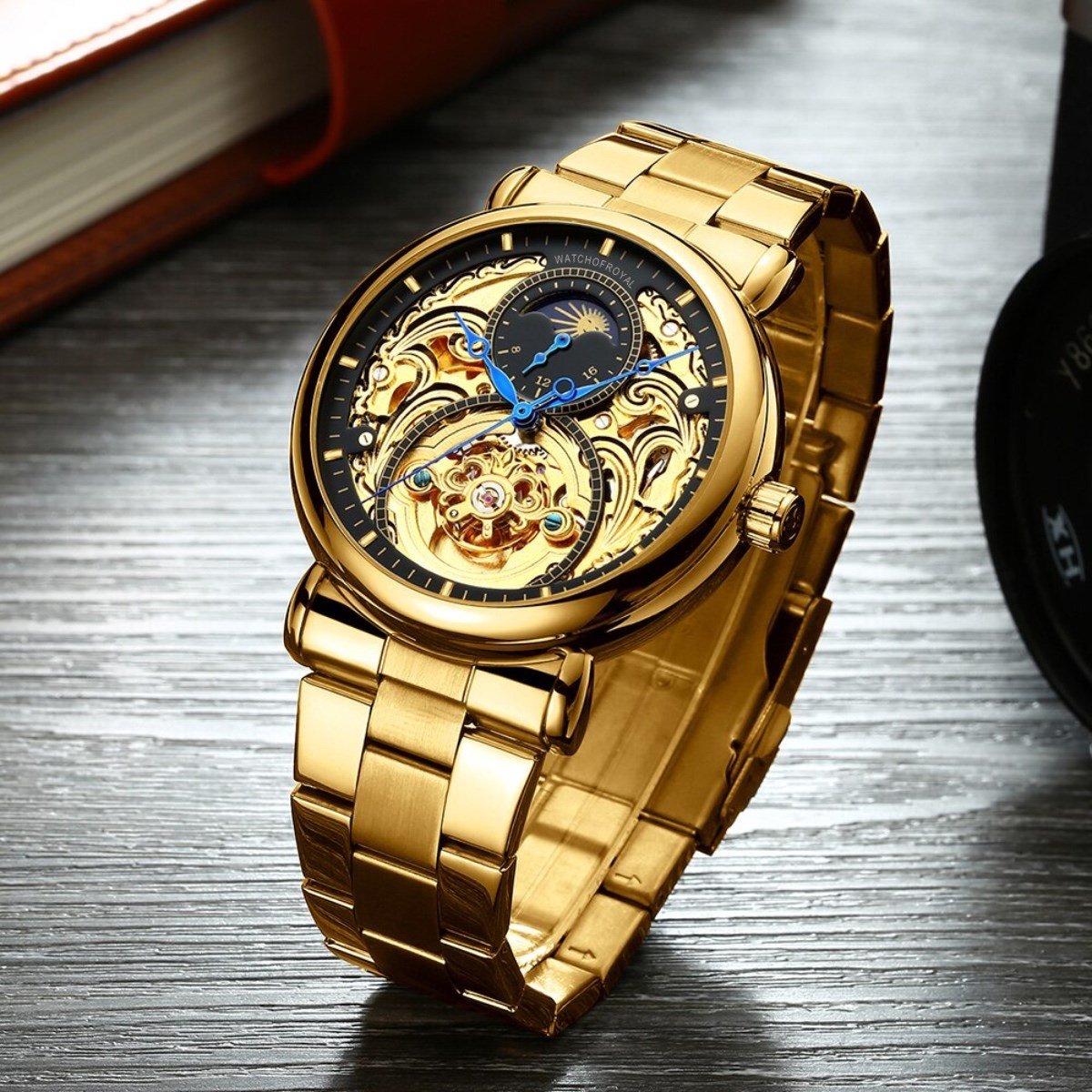 GENEVE TOURBILLON GOLD KOL SAATİWATCHESWATCHOFROYALGENEVETOURBILLONGLDGENEVE TOURBILLON GOLD KOL SAATİ