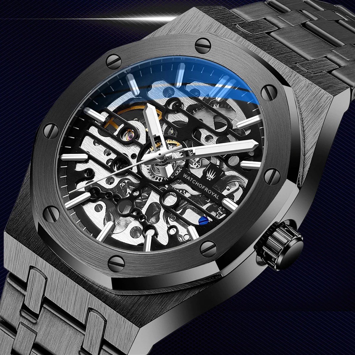ROYAL OAK OFFSHORE BLACK KOL SAATİSAATWATCHOFROYALRYLOAKOFFSHOREBLCKROYAL OAK OFFSHORE BLACK KOL SAATİ