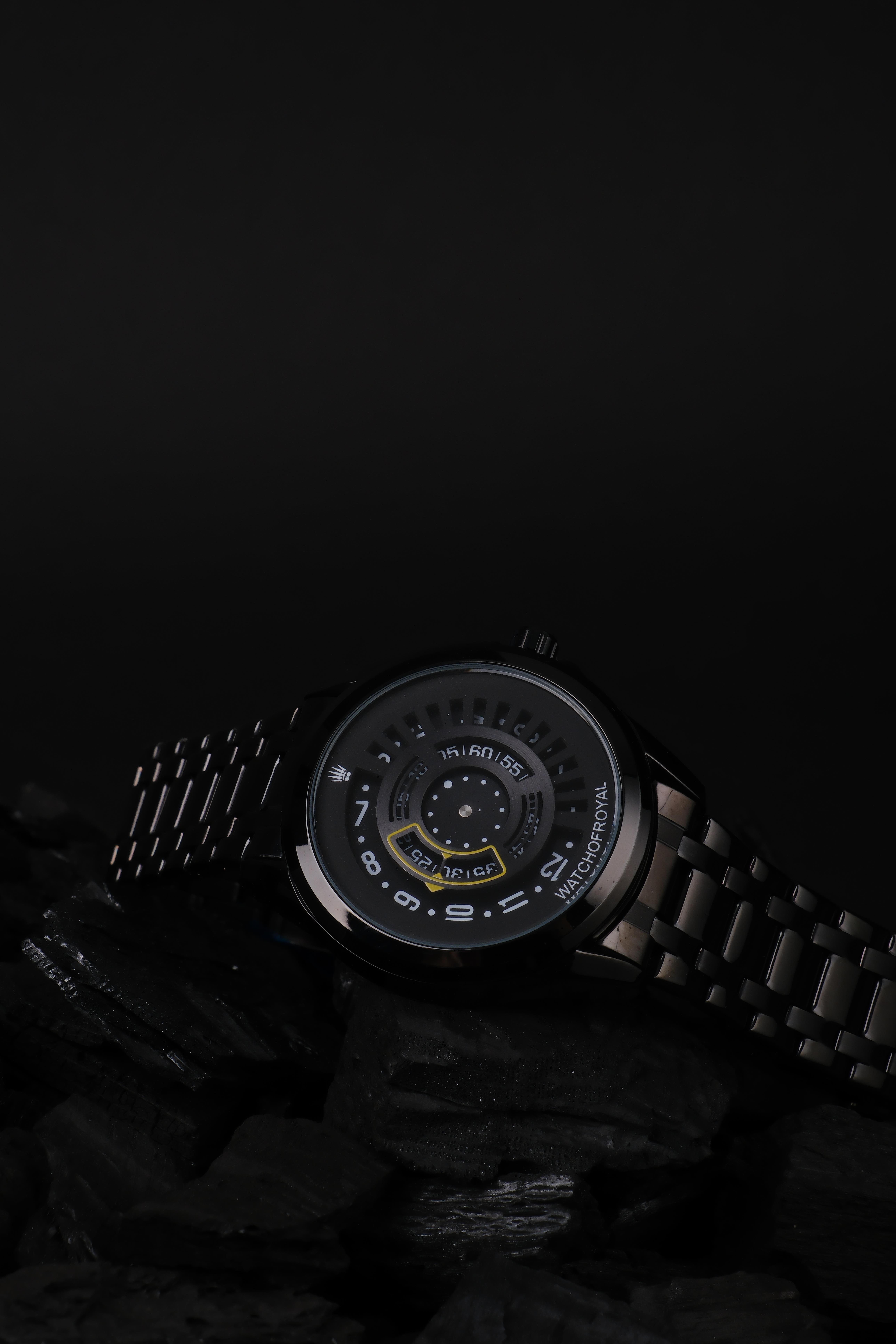 SPEED MASTER YELLOW BLACK KOL SAATİSaatWATCHOFROYALSPDMSTRYLWBLACKLSTSPEED MASTER YELLOW BLACK KOL SAATİ