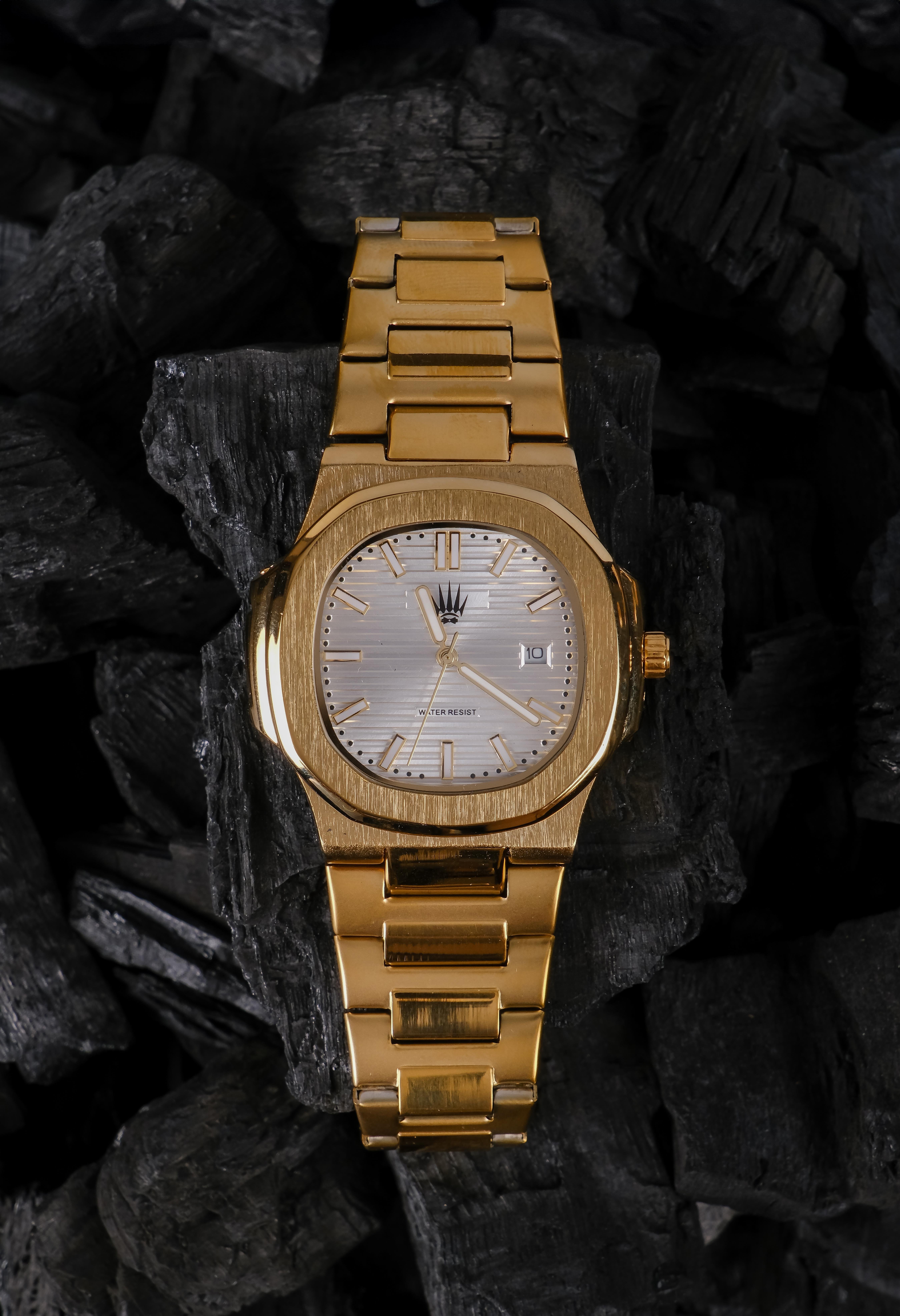 Vector Gold White Çelik Kol SaatiSaatWATCHOFROYALVECTORVector Gold White Çelik Kol Saati
