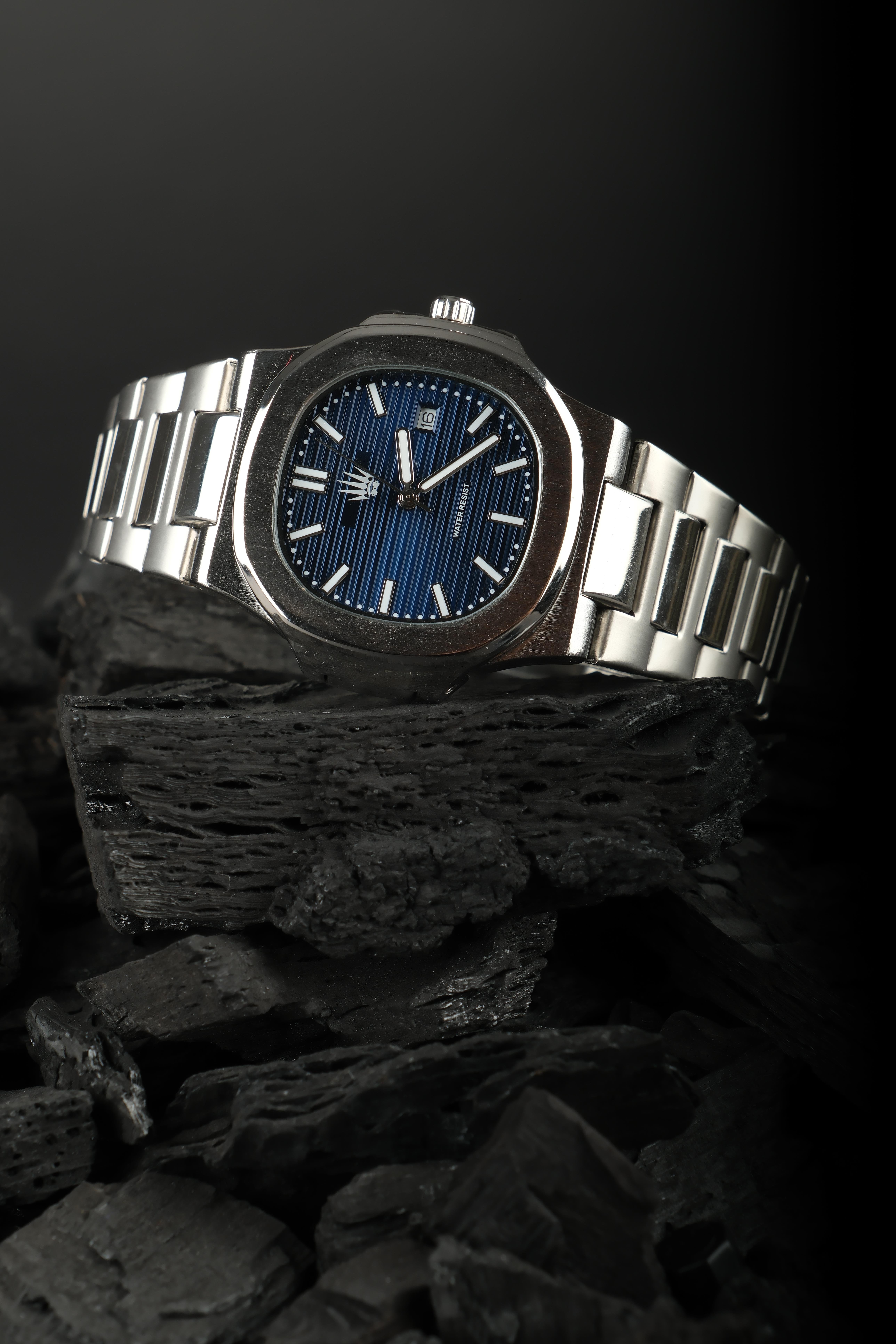 Vector Silver Blue Çelik Kol SaatiSaatWATCHOFROYALVECTORVector Silver Blue Çelik Kol Saati