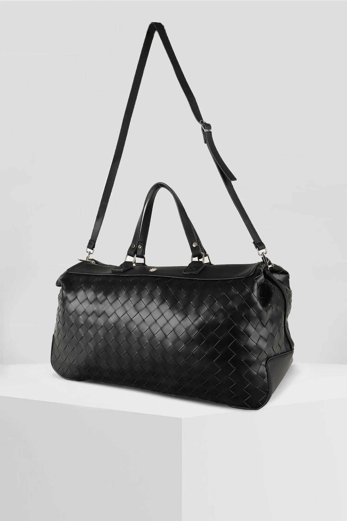 FELICITY TRAVEL BAG BLACKSEYAHAT ÇANTASIWATCHOFROYALFELCTYTRAVLBAGBLACKFELICITY TRAVEL BAG BLACK