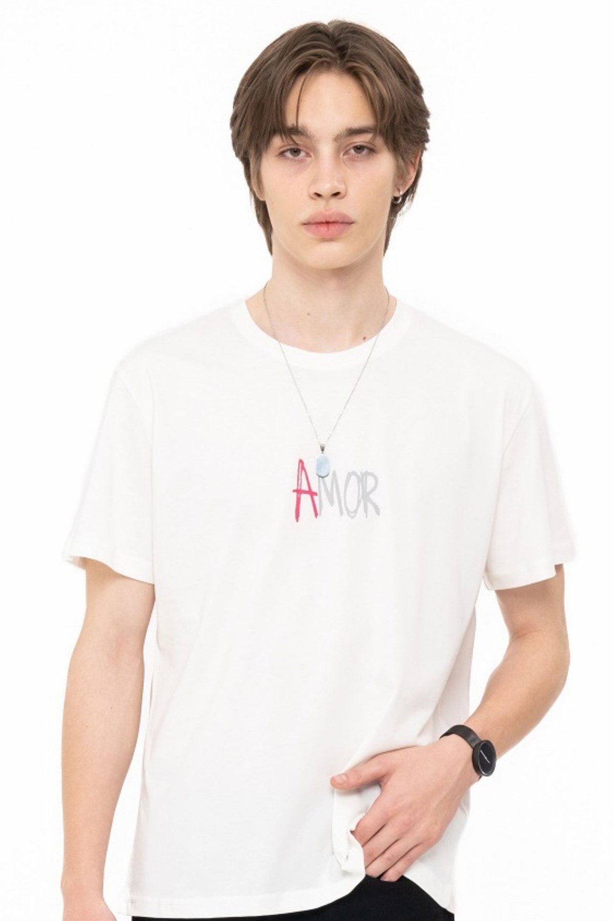 AMOR T-SHIRT WHITET-SHIRTWATCH OF ROYALAMORWHTAMOR T-SHIRT WHITE