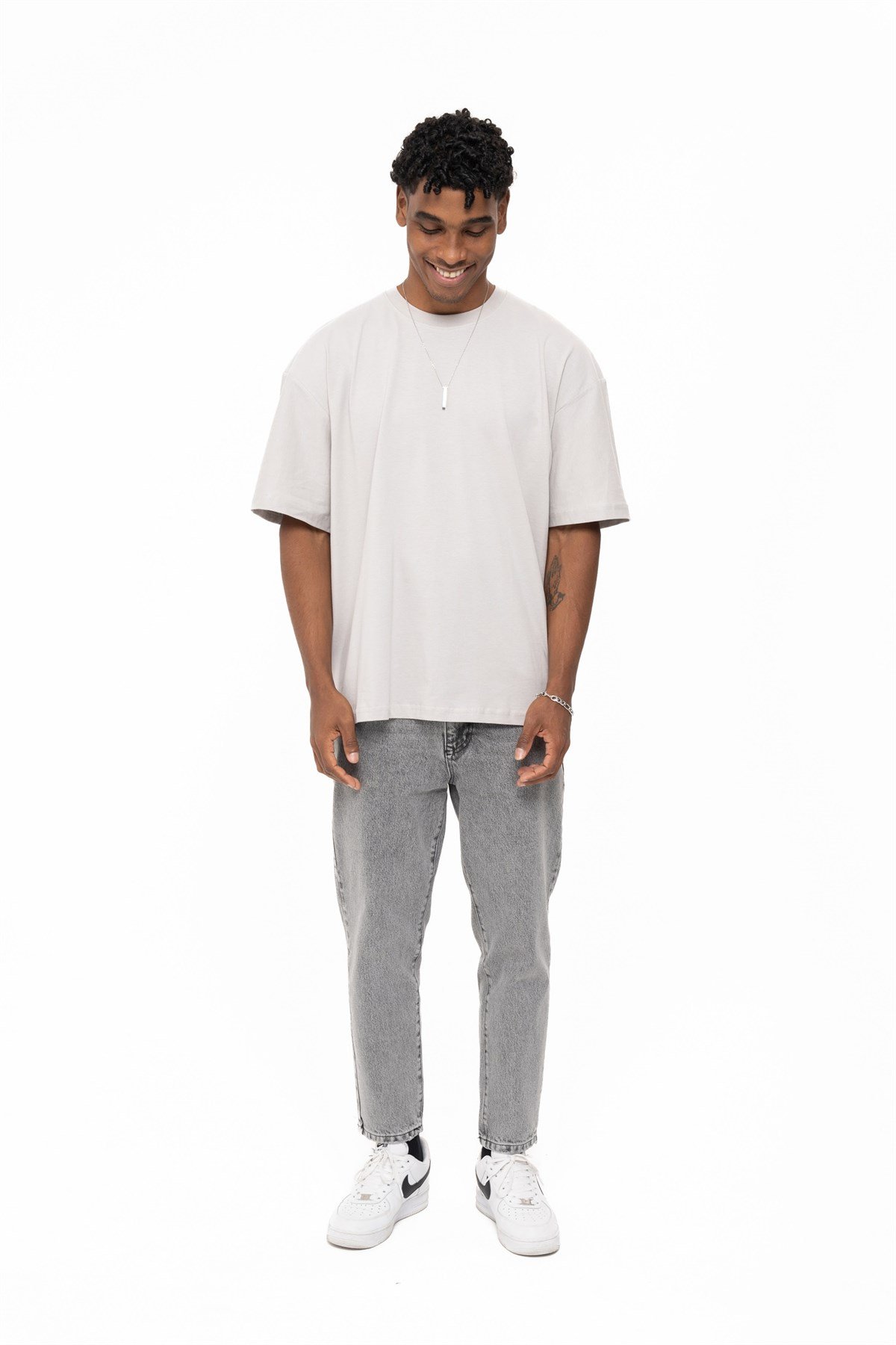 BASİC COLLECTİON GREYT-SHIRTWATCH OF ROYALBSCGREYBASİC COLLECTİON GREY