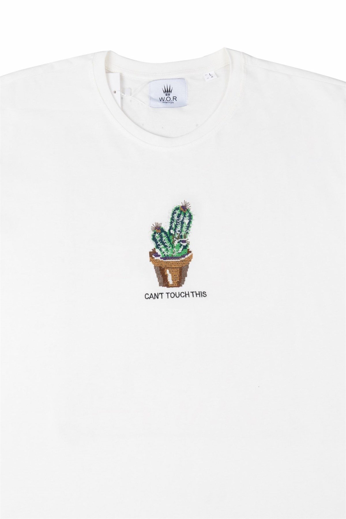 CACTUS T-SHIRT WHITET-SHIRTWATCH OF ROYALCACTUSWHİTECACTUS T-SHIRT WHITE