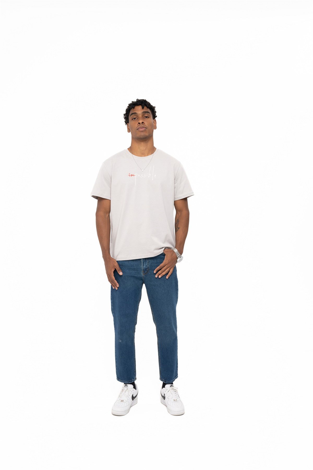 IMPOSSIBLE T-SHIRT GREYT-SHIRTWATCH OF ROYALIMPSSBLGREYIMPOSSIBLE T-SHIRT GREY
