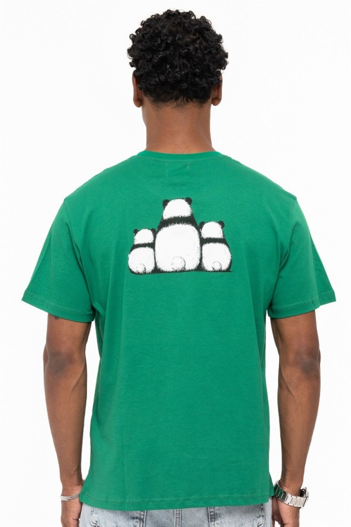 PANDA T-SHIRT GREENT-SHIRTWATCH OF ROYALPANDAGREENPANDA T-SHIRT GREEN