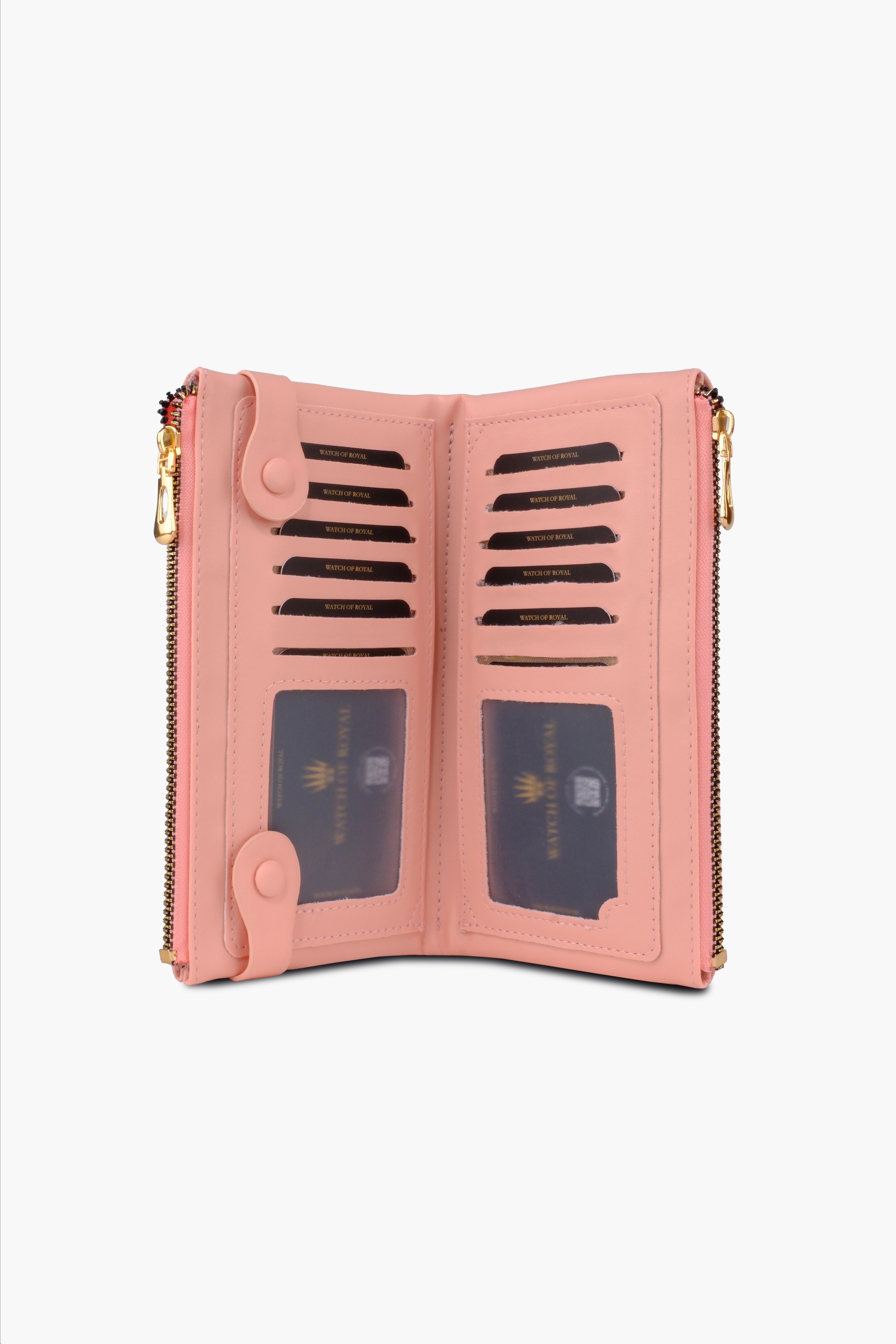 DUAL POCKET PEMBE TELEFON CÜZDANIPhone WalletWATCHOFROYALDUALPCKTFLTRBLCKDUAL POCKET PEMBE TELEFON CÜZDANI