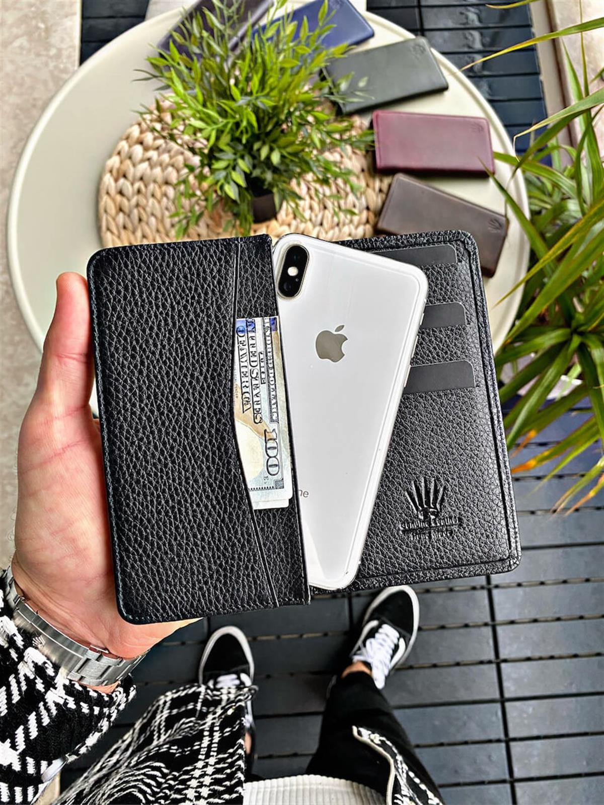 MINI ELEGANT BLACK TELEFON CÜZDANITELEFON CÜZDANIWATCHOFROYALMINIELGNTMINI ELEGANT BLACK TELEFON CÜZDANI