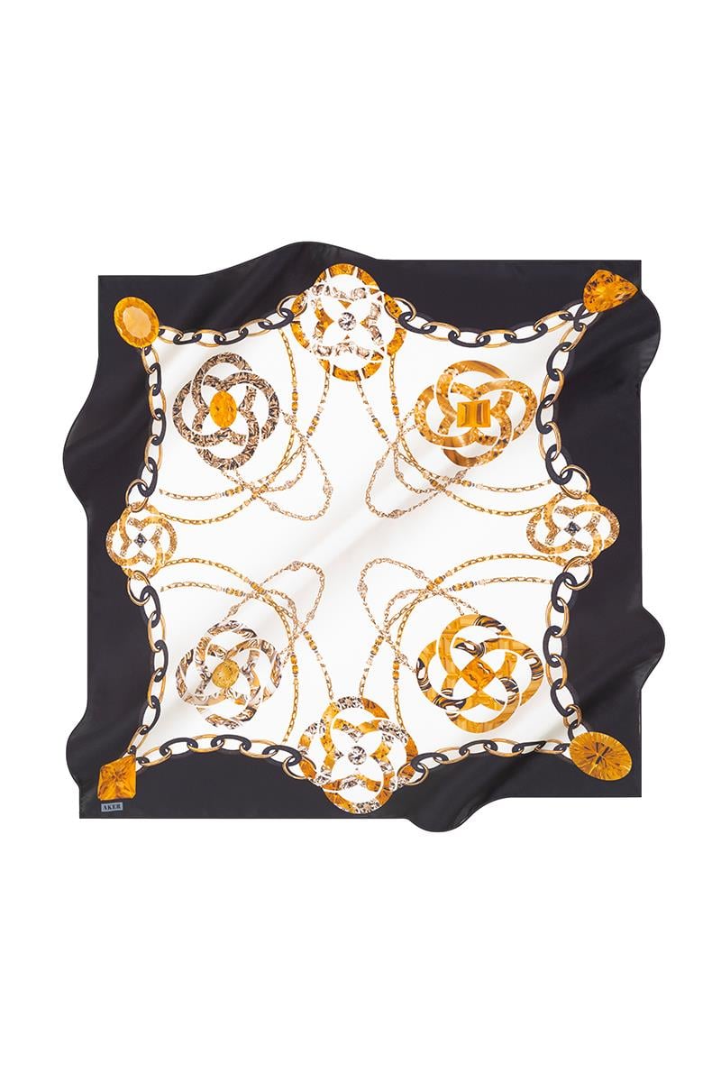 AKER İpek Eşarp Aker İpek Krep Saten  321_modest