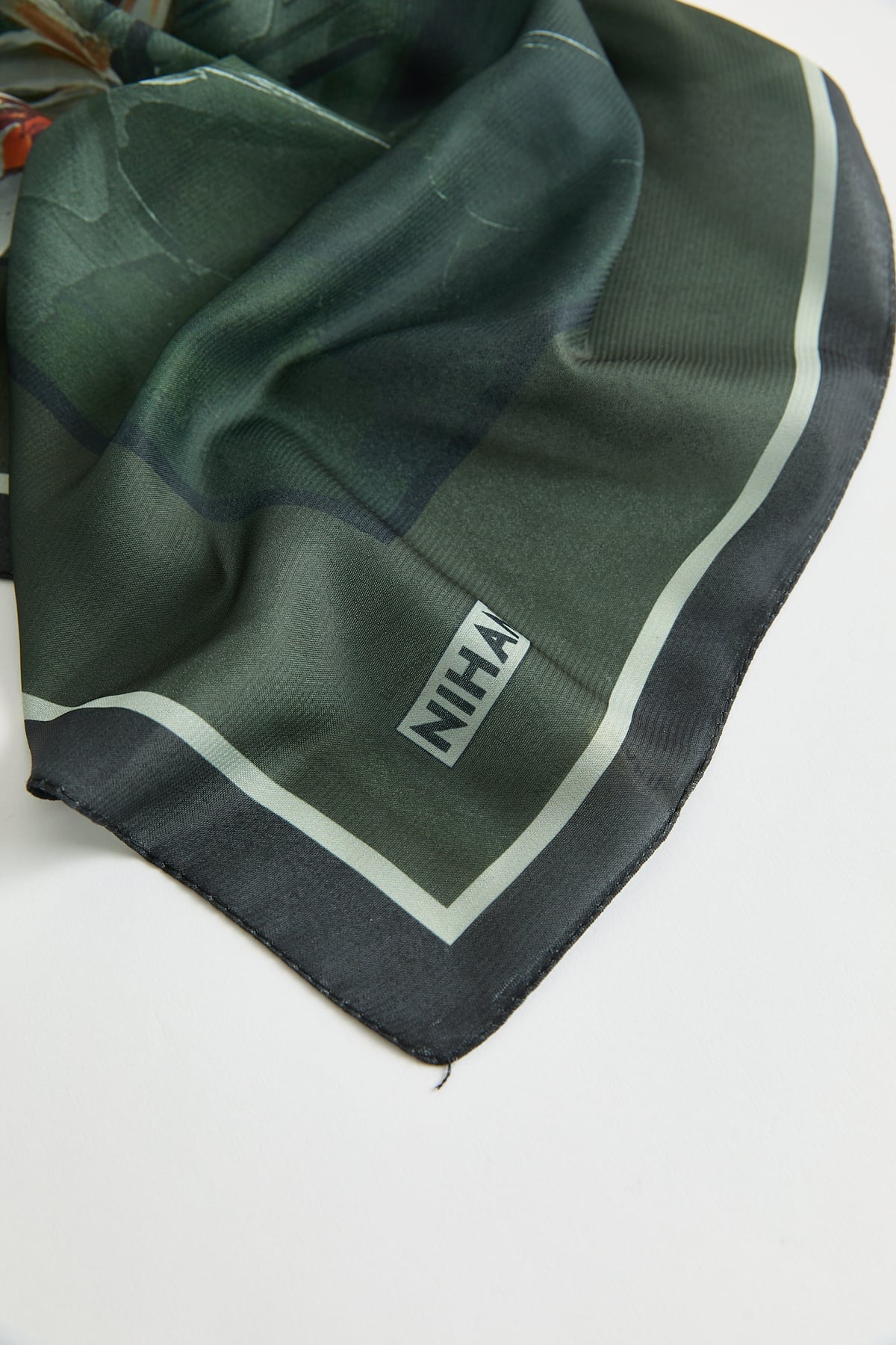 Floş Natural Fly Eşarp  Haki