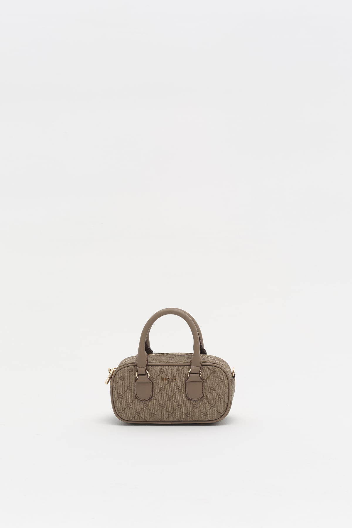 Monogram Çapraz Askılı Çanta  Bej