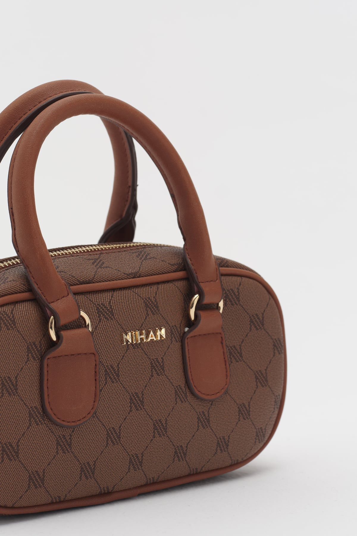 Monogram Çapraz Askılı Çanta  Taba
