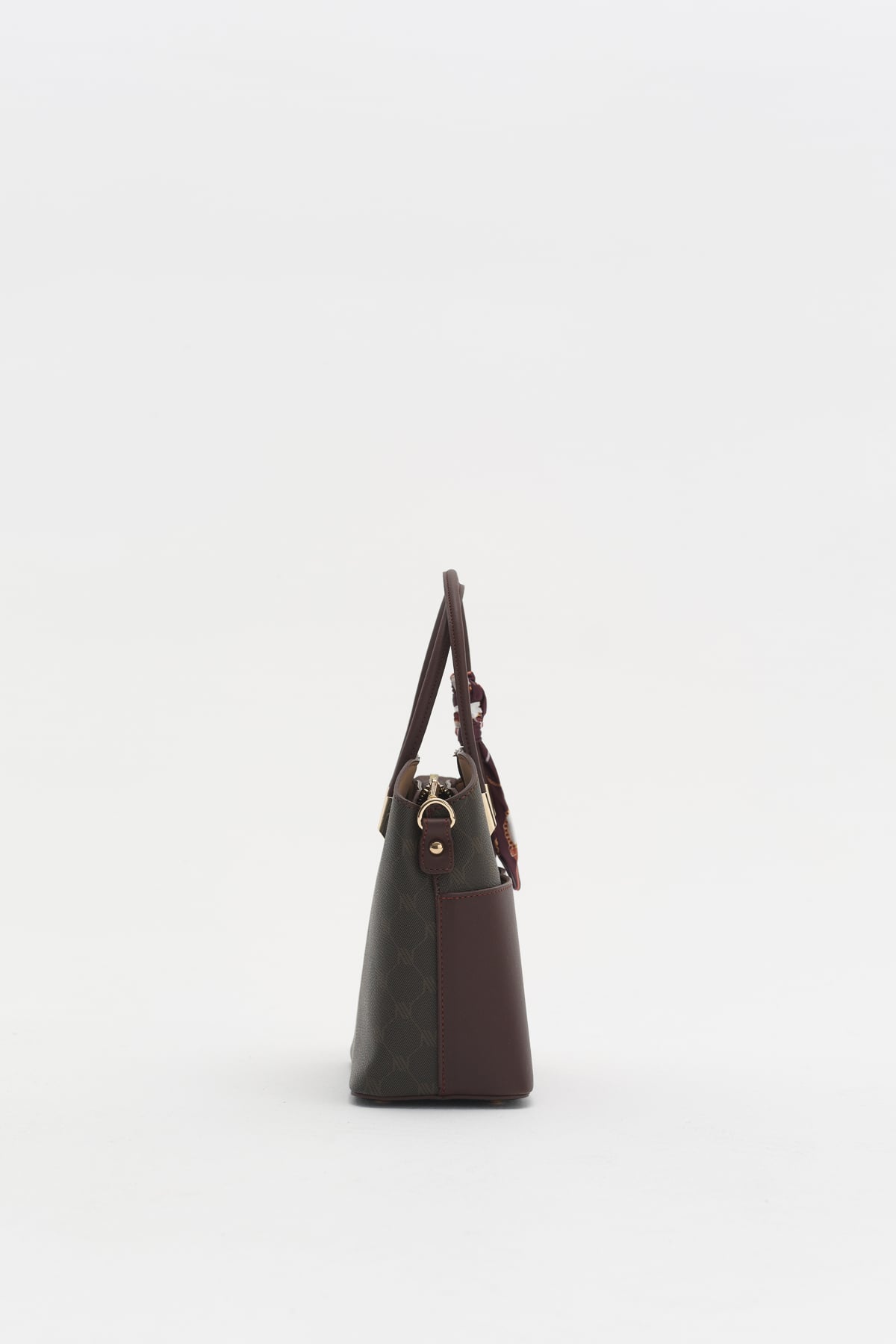 Monogram Tote Çanta  Kahve