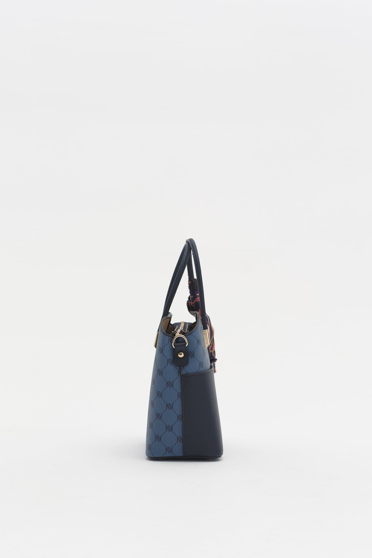 Monogram Tote Çanta  Lacivert